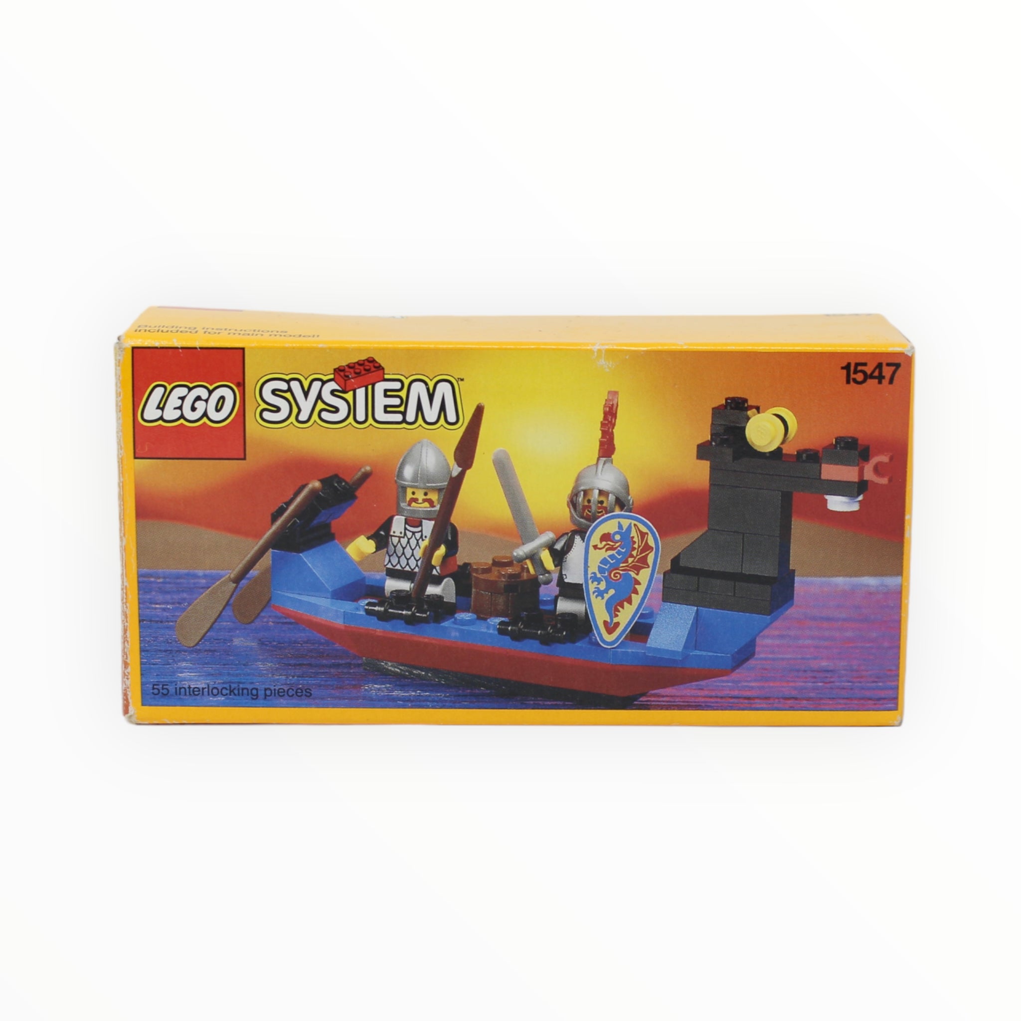 Certified Used Set 1547 Castle Black Knight’s Boat