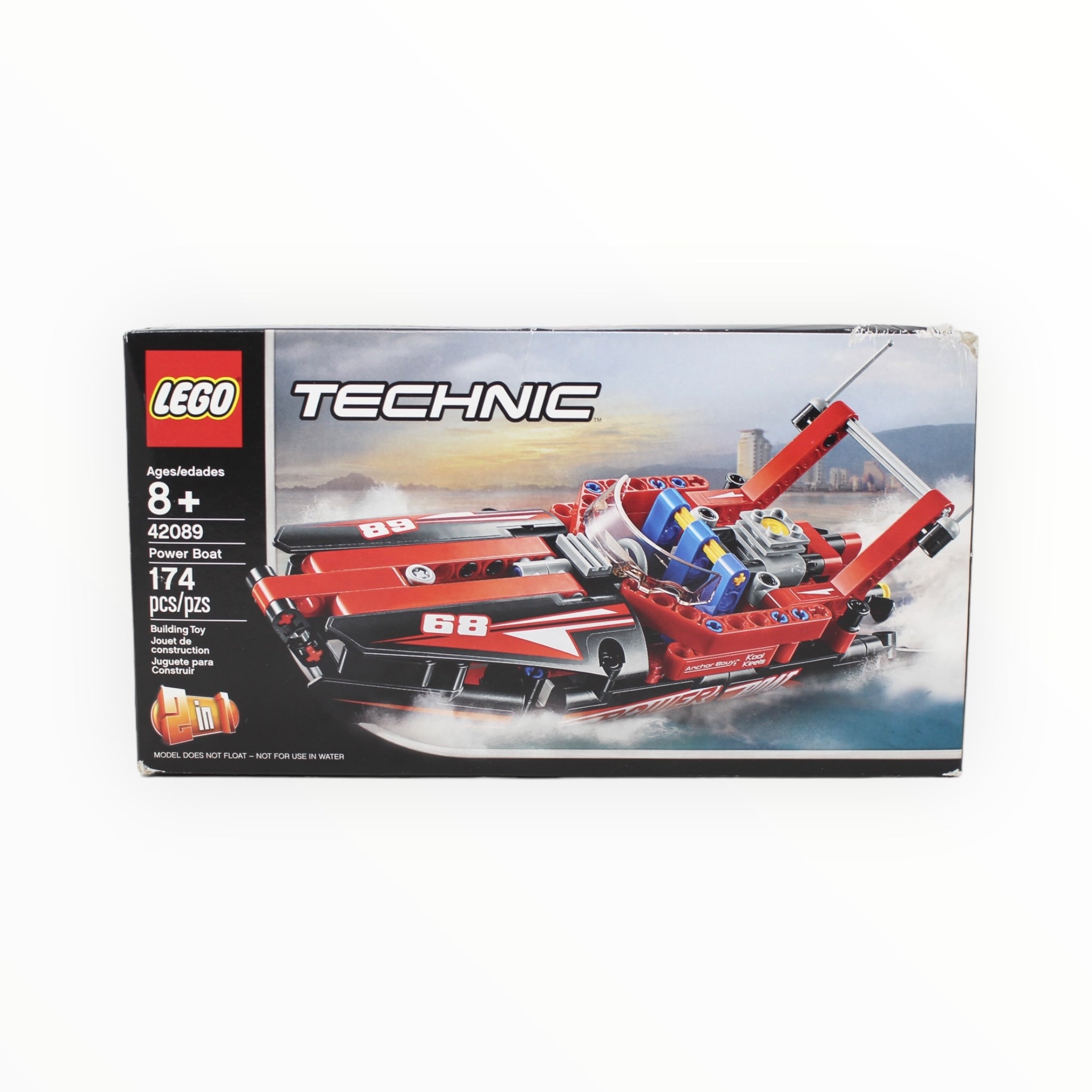 Certified Used Set 42089 Technic Power Boat