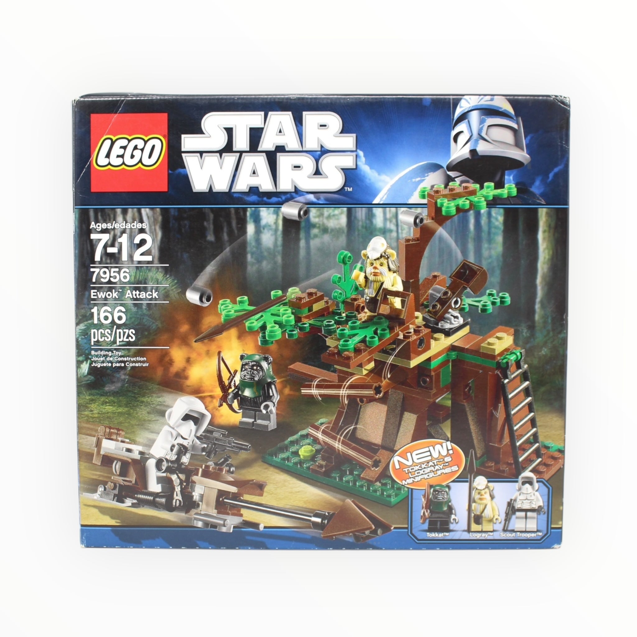 Certified Used Set 7956 Star Wars Ewok Attack (some bags sealed)