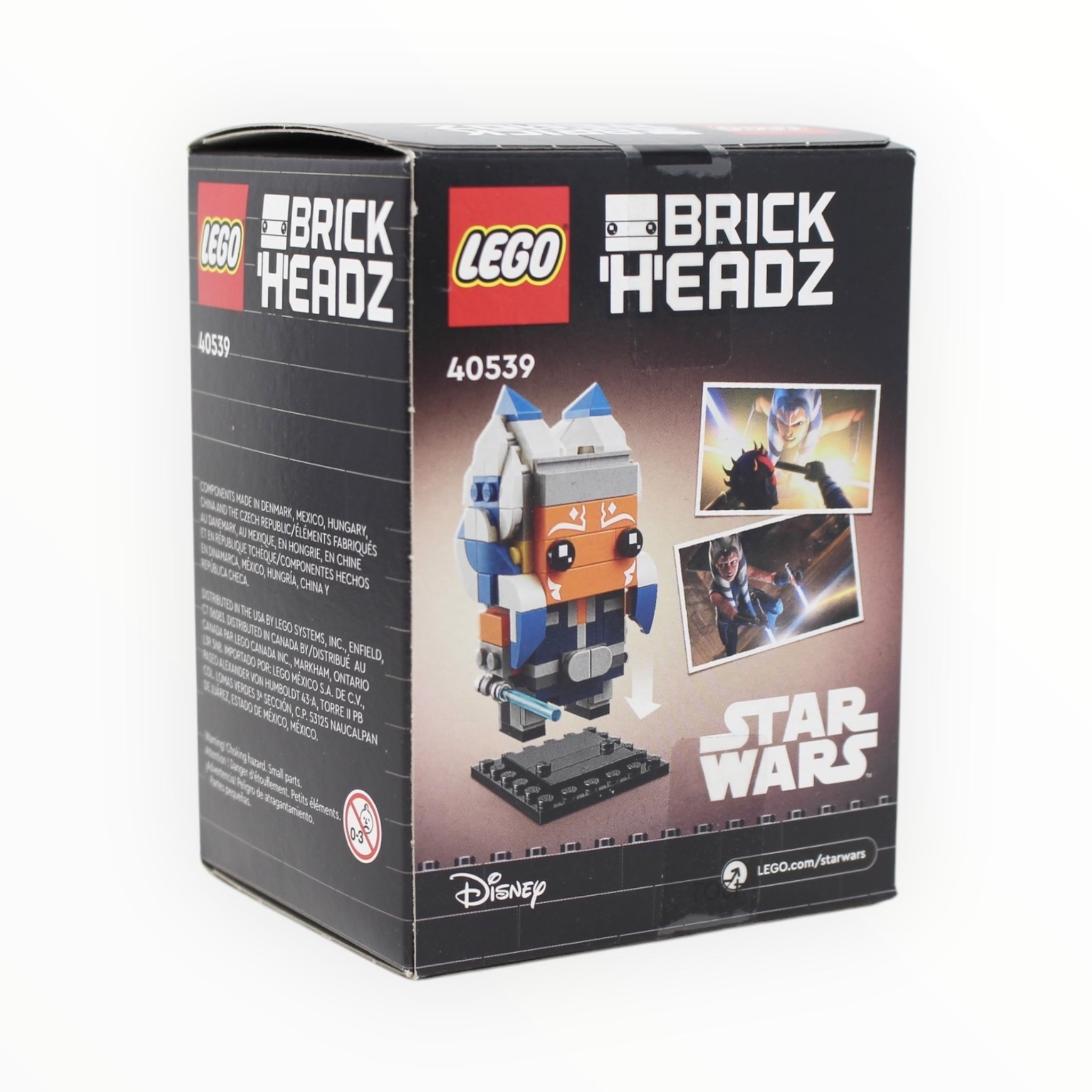 Retired Set 40539 Star Wars BrickHeadz Ahsoka Tano