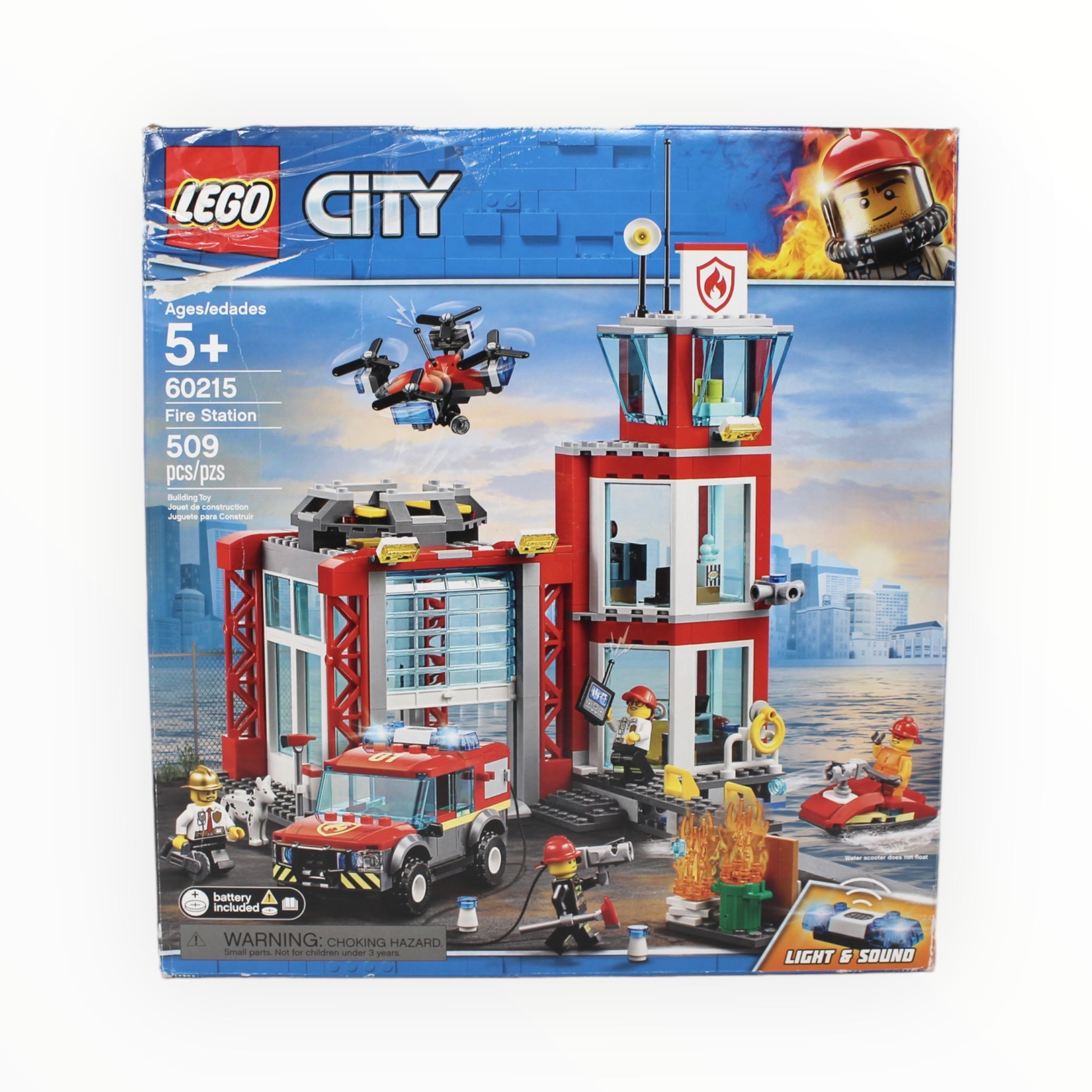 Certified Used Set 60215 City Fire Station (open box, sealed bags)