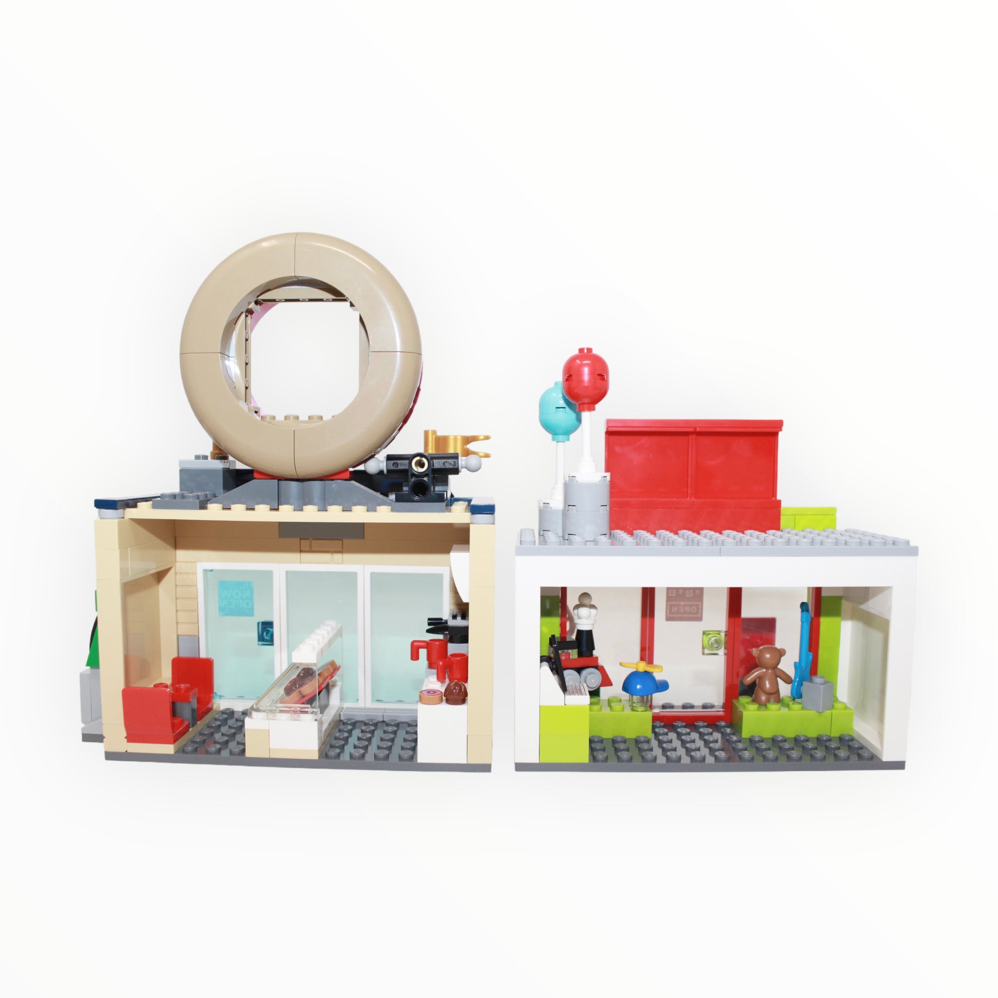 Used Set 60233 City Donut shop opening