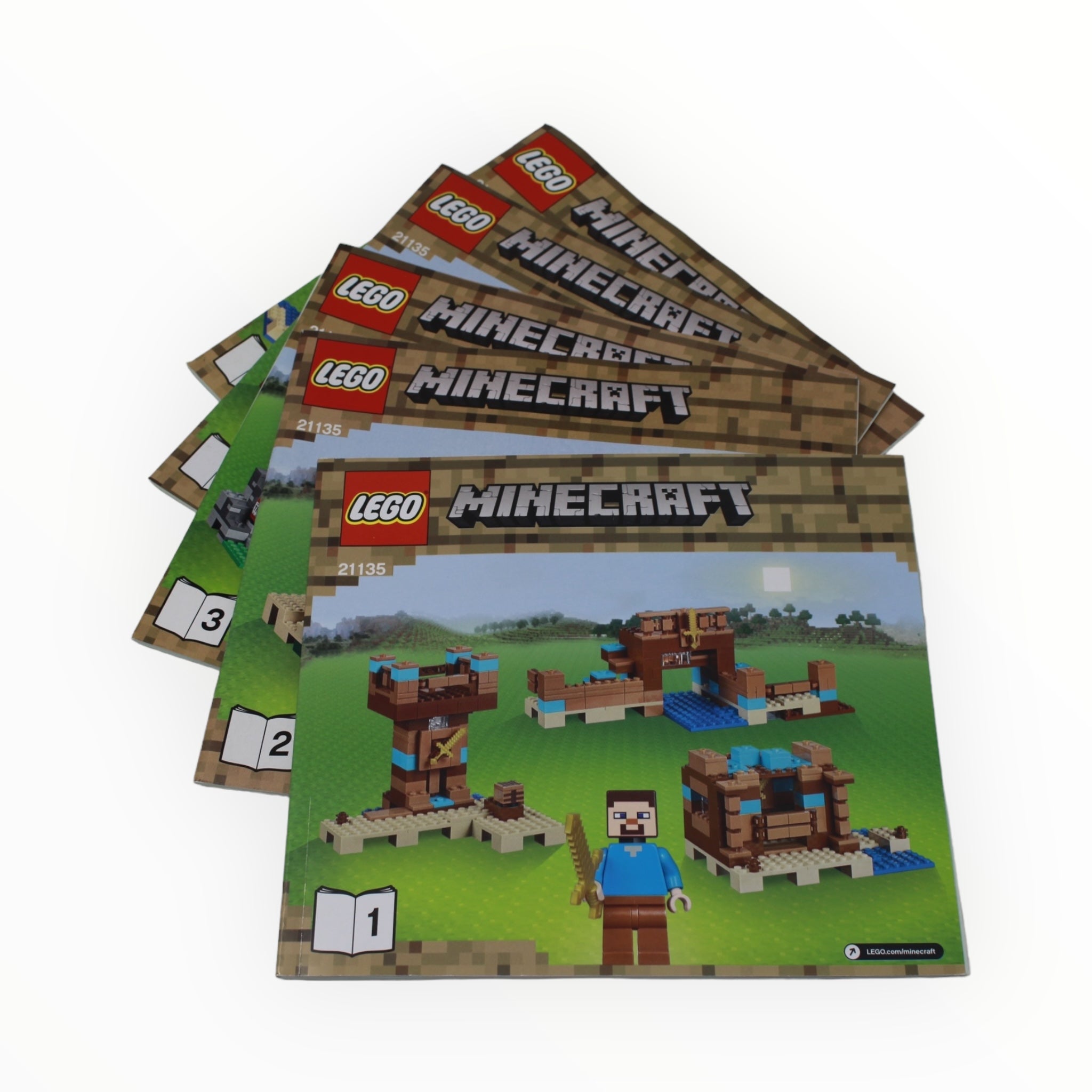 Used Set 21135 Minecraft The Crafting Box 2.0