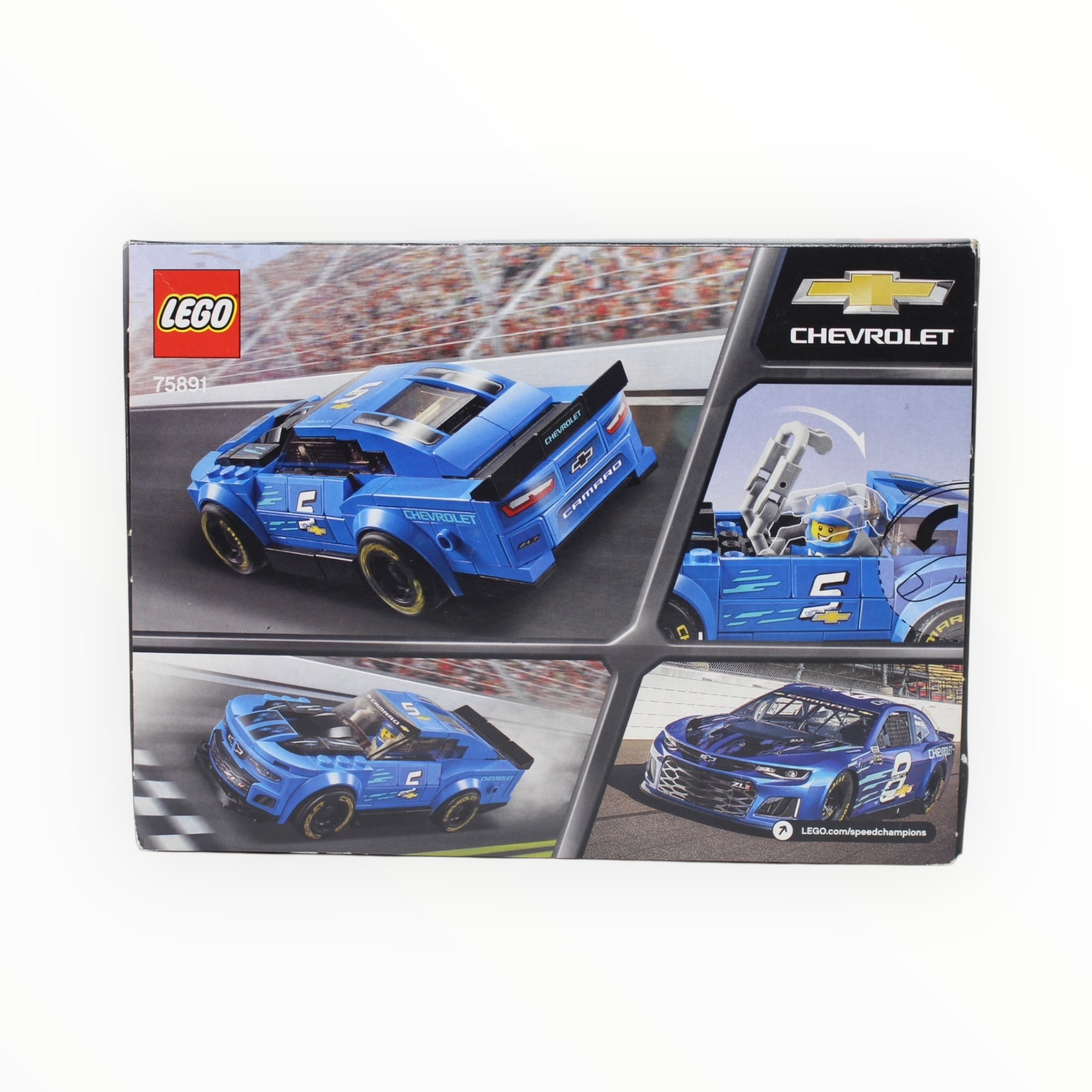 Retired Set 75891 Speed Champions Chevrolet Camaro ZL1 Race Car (slight box damage)