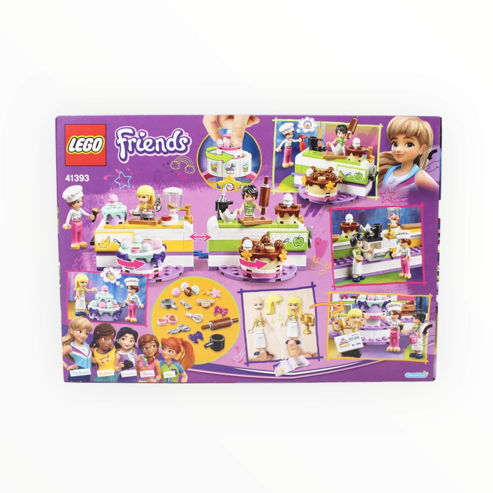 Retired Set 41393 Friends Baking Competition