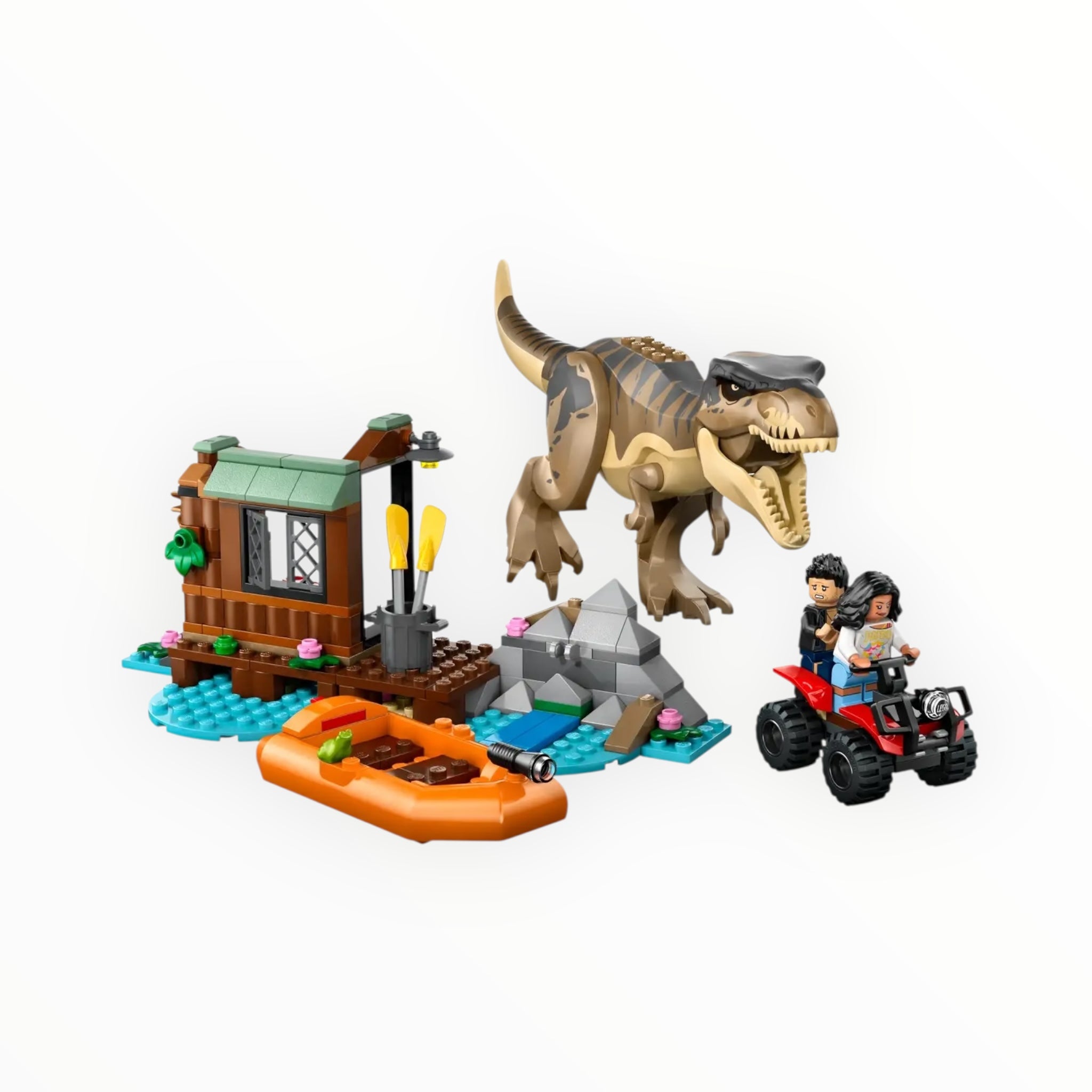 76975 Jurassic World T. rex River Escape