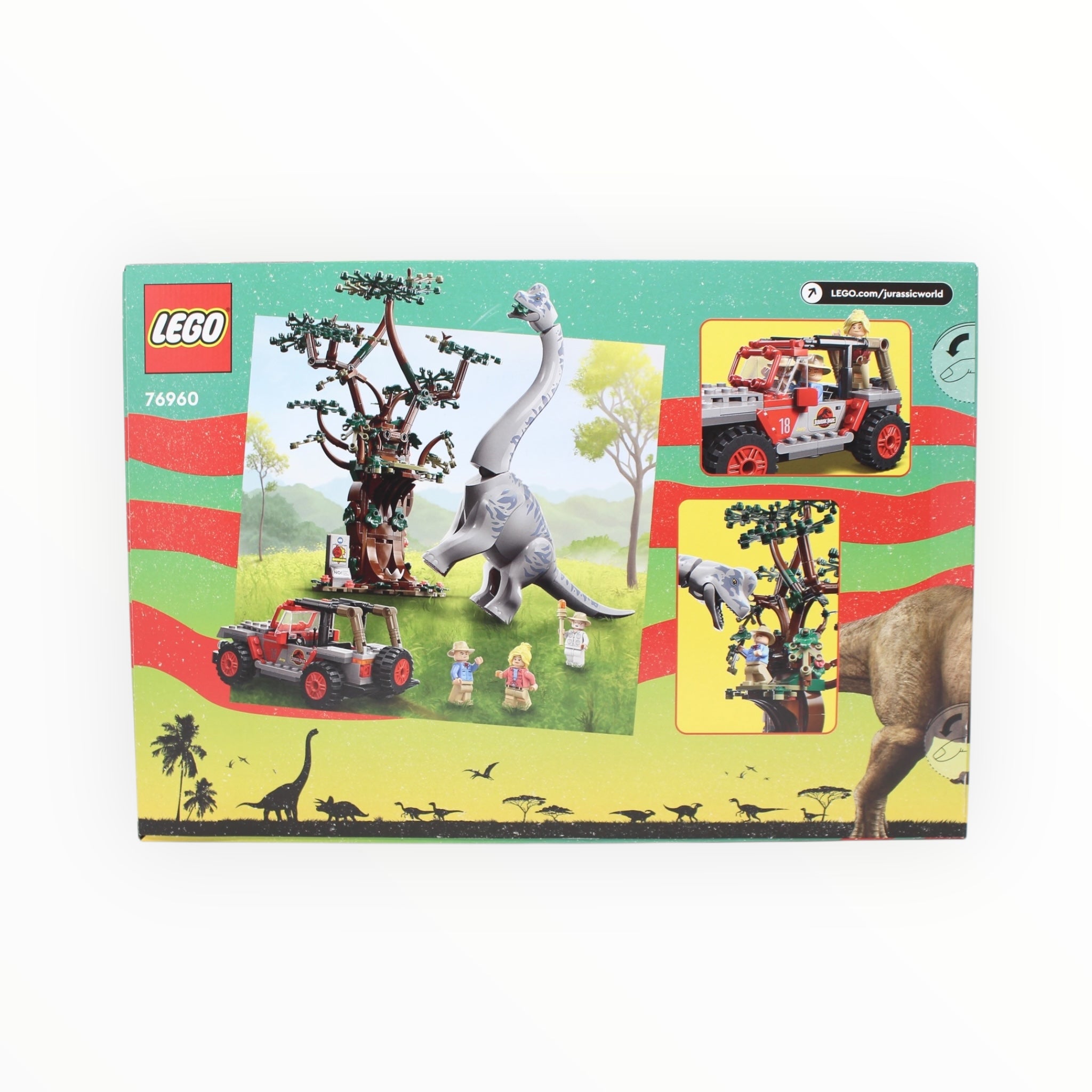Retired Set 76960 Jurassic Park Brachiosaurus Discovery