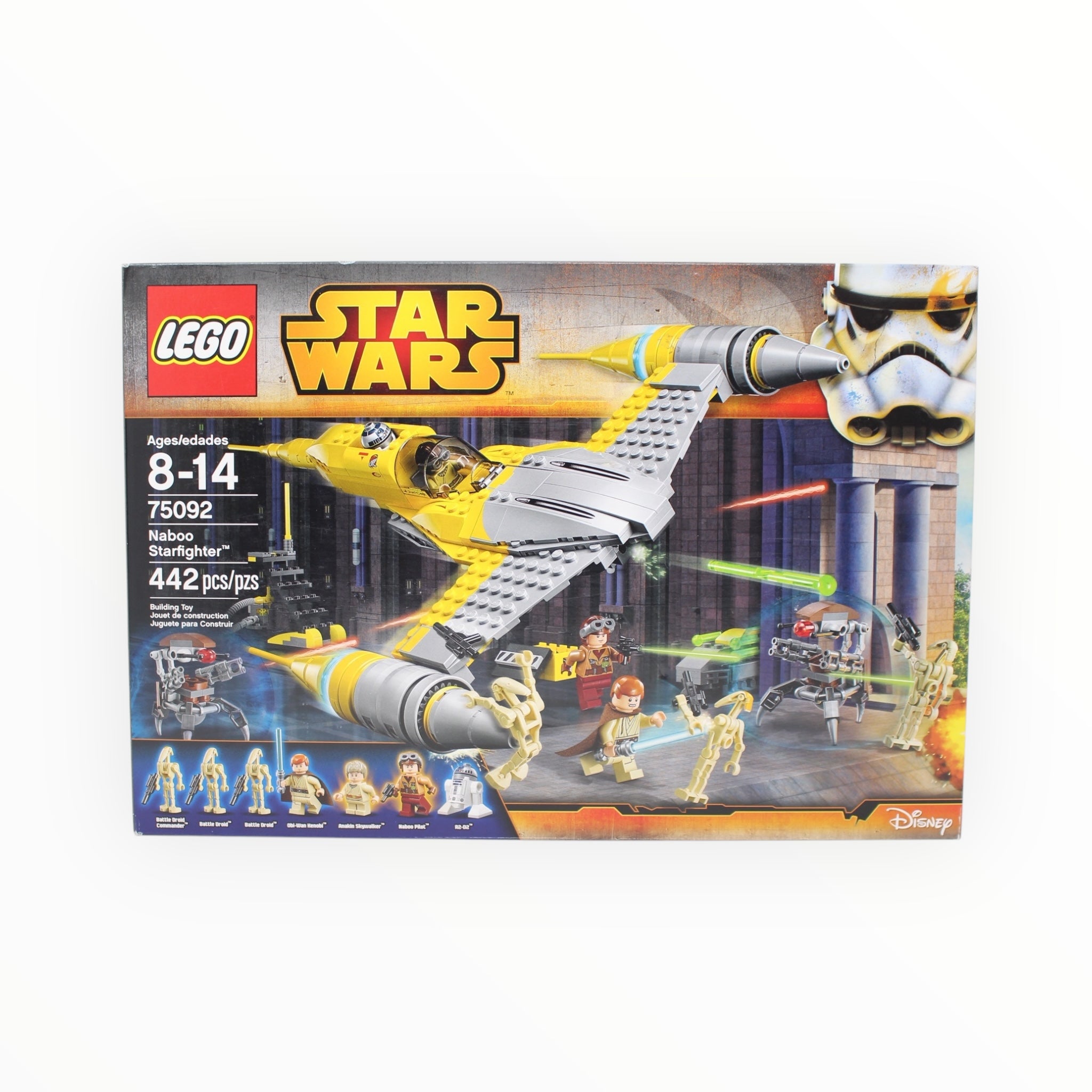 Retired Set 75092 Star Wars Naboo Starfighter (2015)