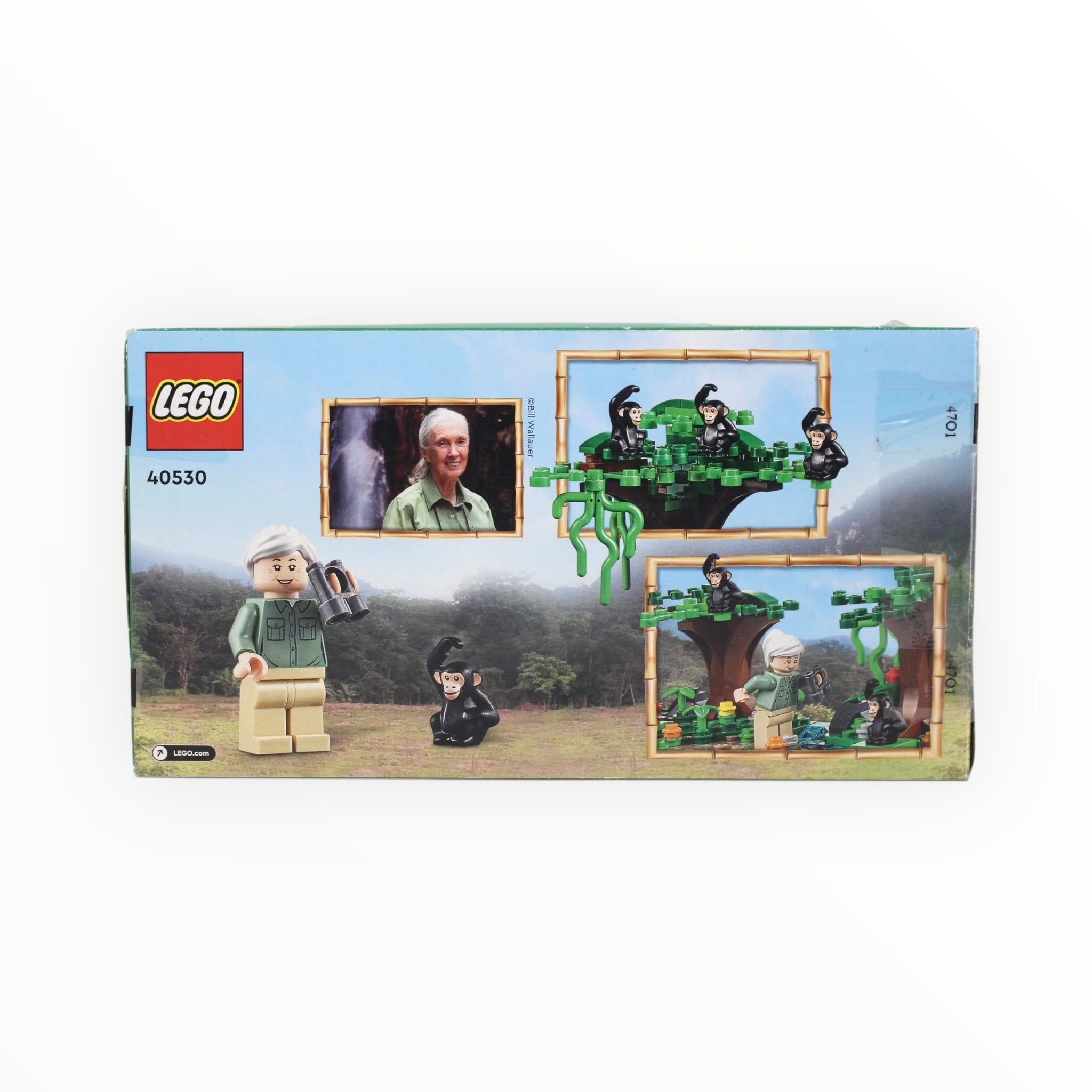 Certified Used Set 40530 LEGO Jane Goodall Tribute (damaged box)