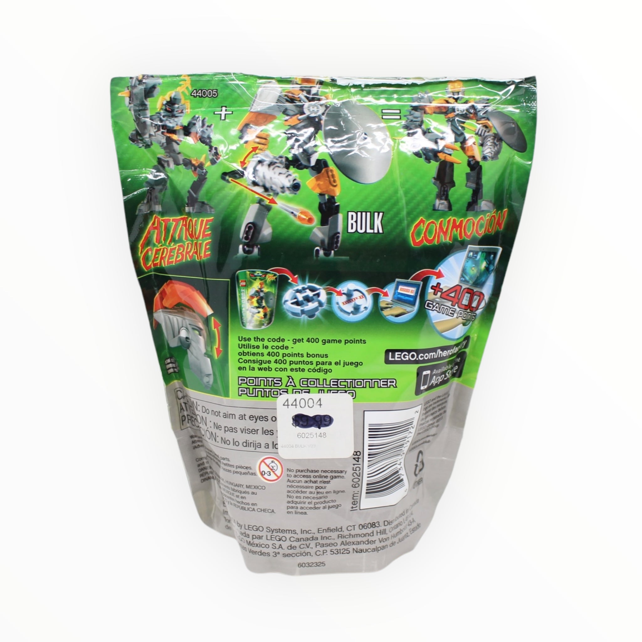 Certified Used Set 44004 Hero Factory Bulk