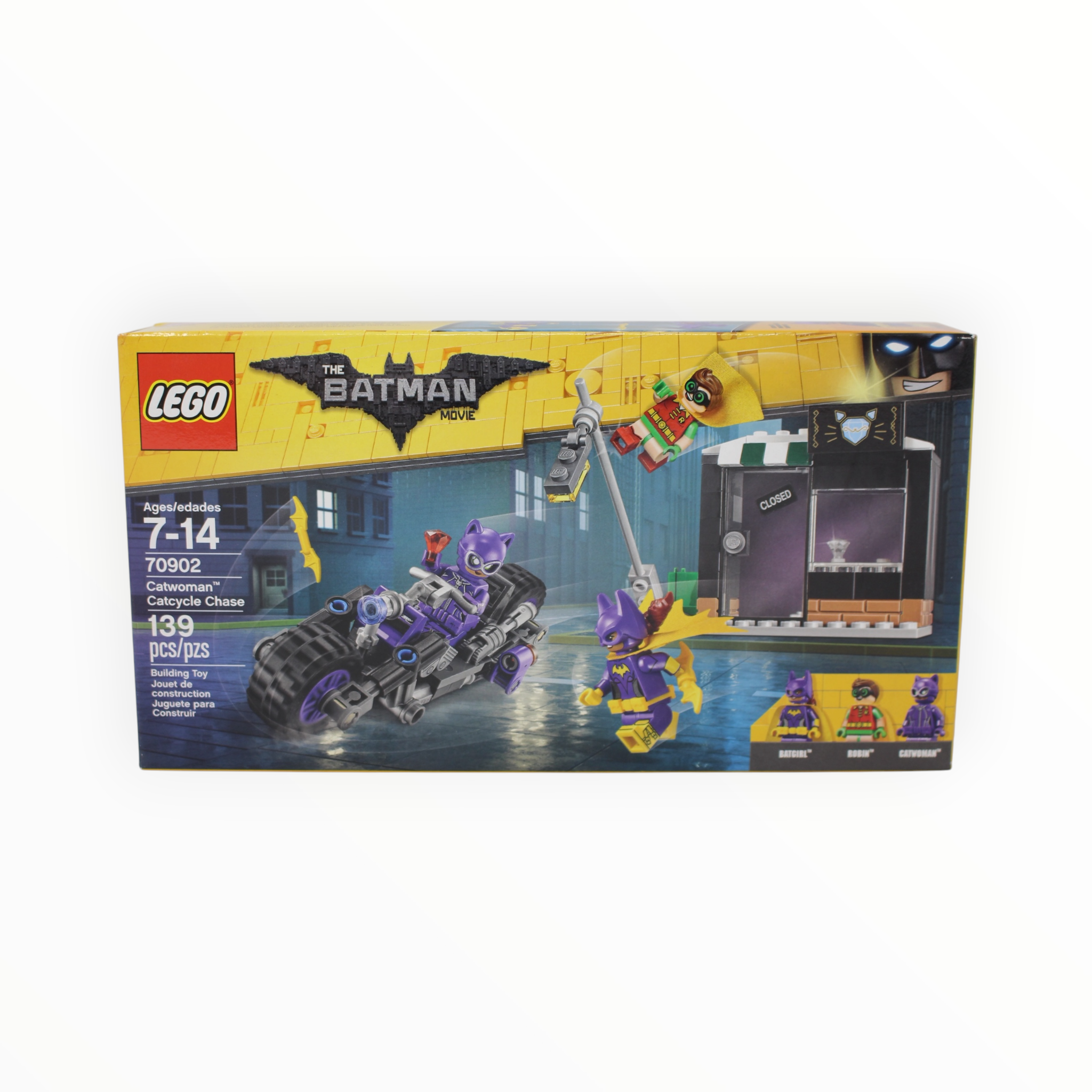 Retired Set 70902 The LEGO Batman Movie Catwoman Catcycle Chase