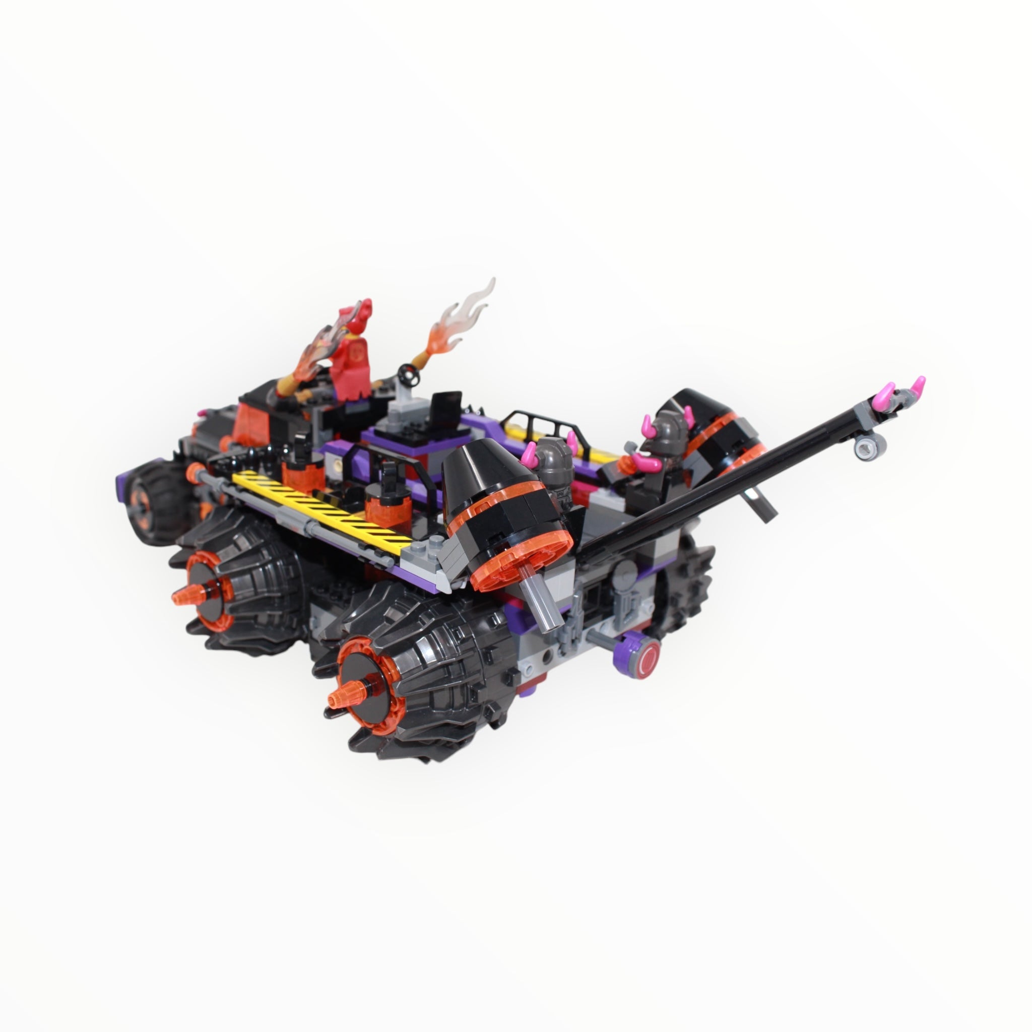 Used Set 80011 Monkie Kid Red Son’s Inferno Truck