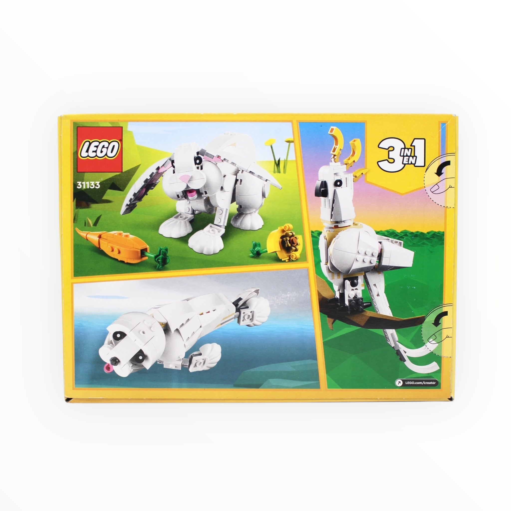 Retired Set 31133 Creator White Rabbit