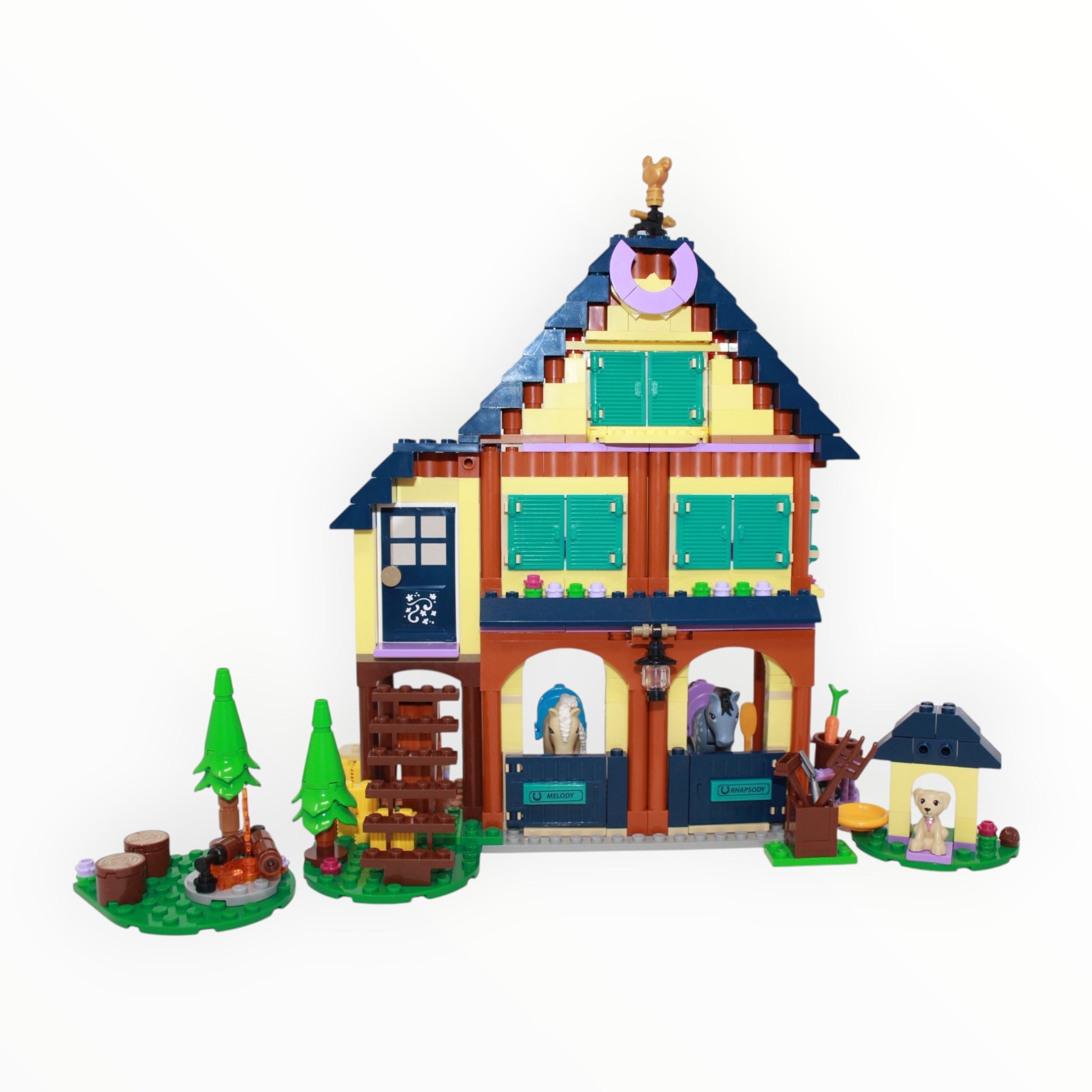 Used Set 41683 Friends Forest Horseback Riding Center