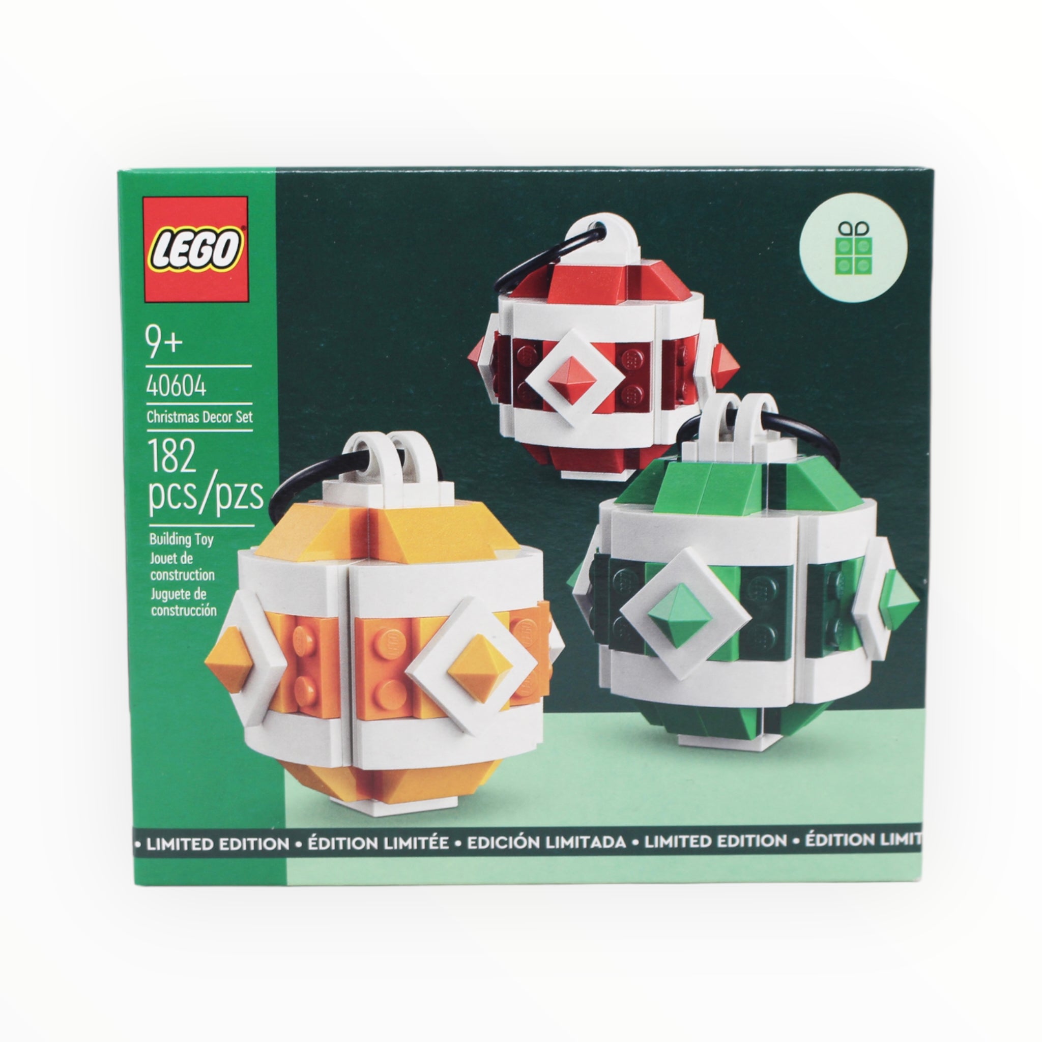Retired Set 40604 LEGO Christmas Decor Set