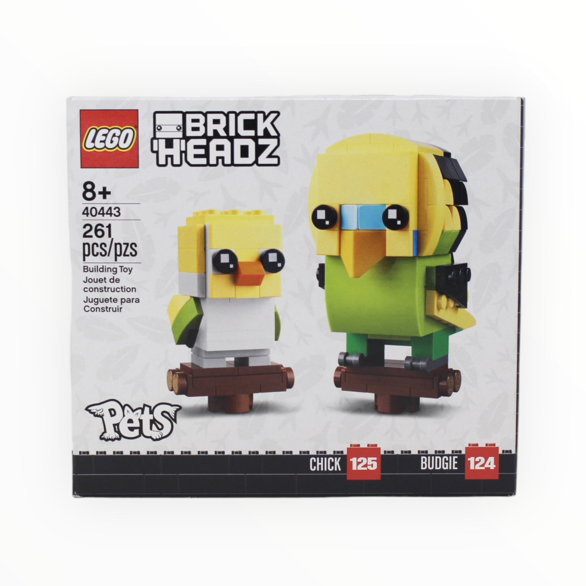 Retired Set 40443 BrickHeadz Budgie & Chick