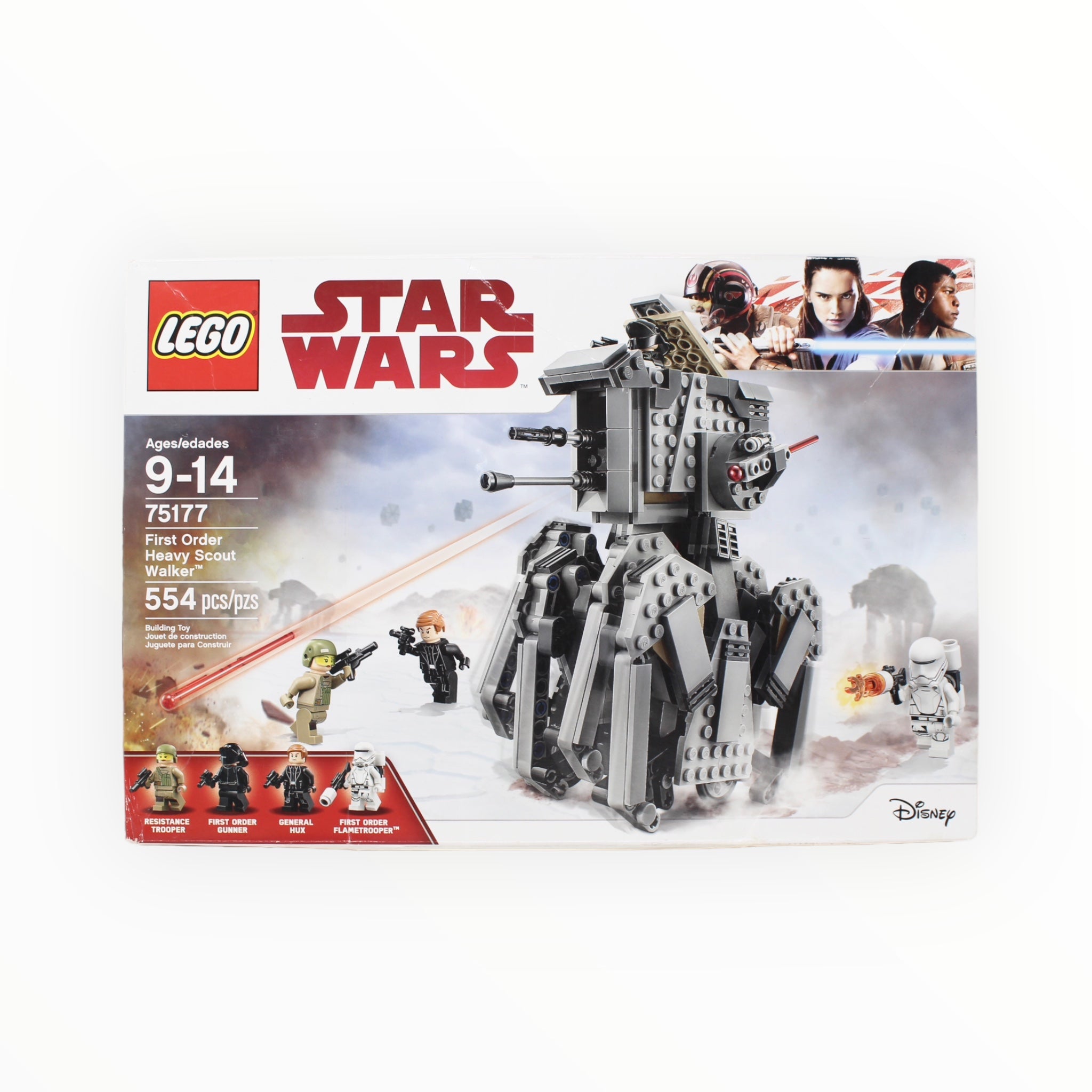 Retired Set 75177 Star Wars First Order Heavy Scout Walker (damaged box)
