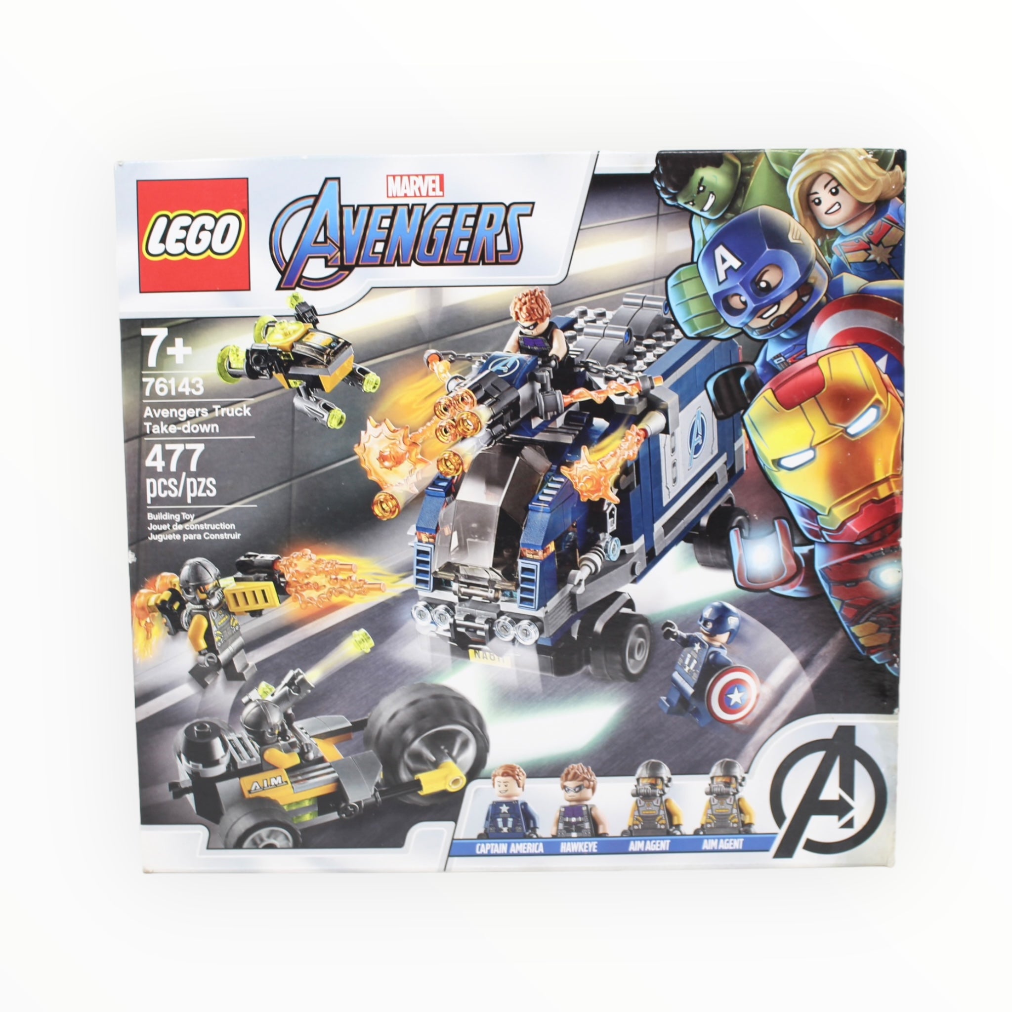 Retired Set 76143 Marvel Avengers Truck Take-down