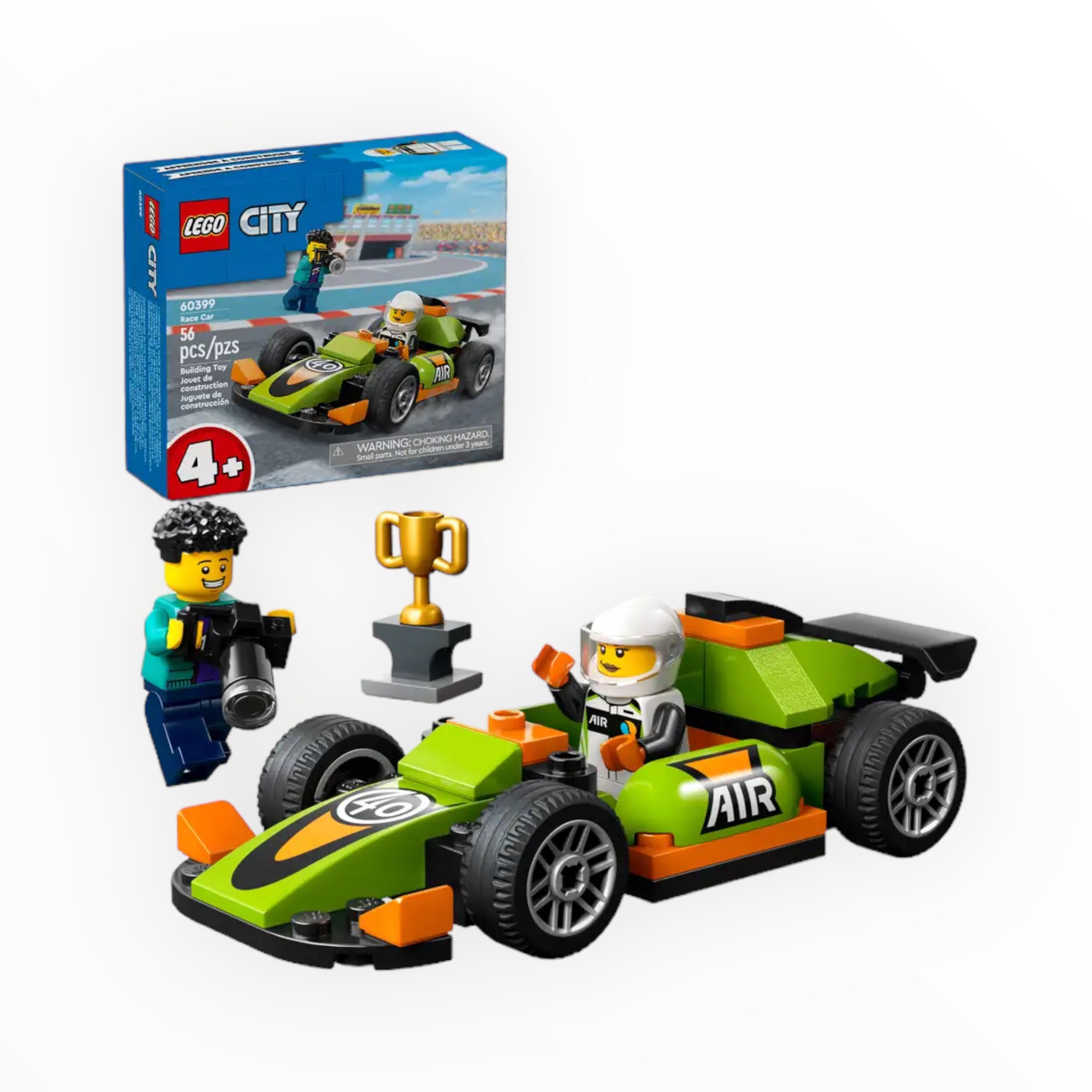 60399 City Green Race Car
