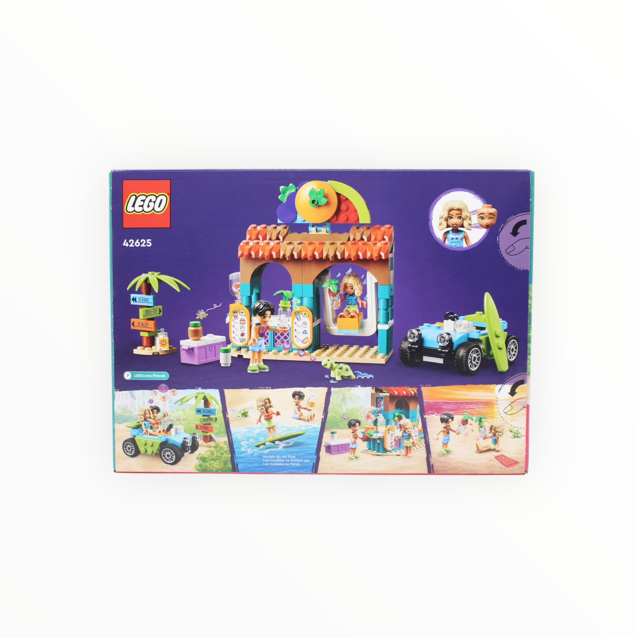 Retired Set 42625 Friends Beach Smoothie Stand