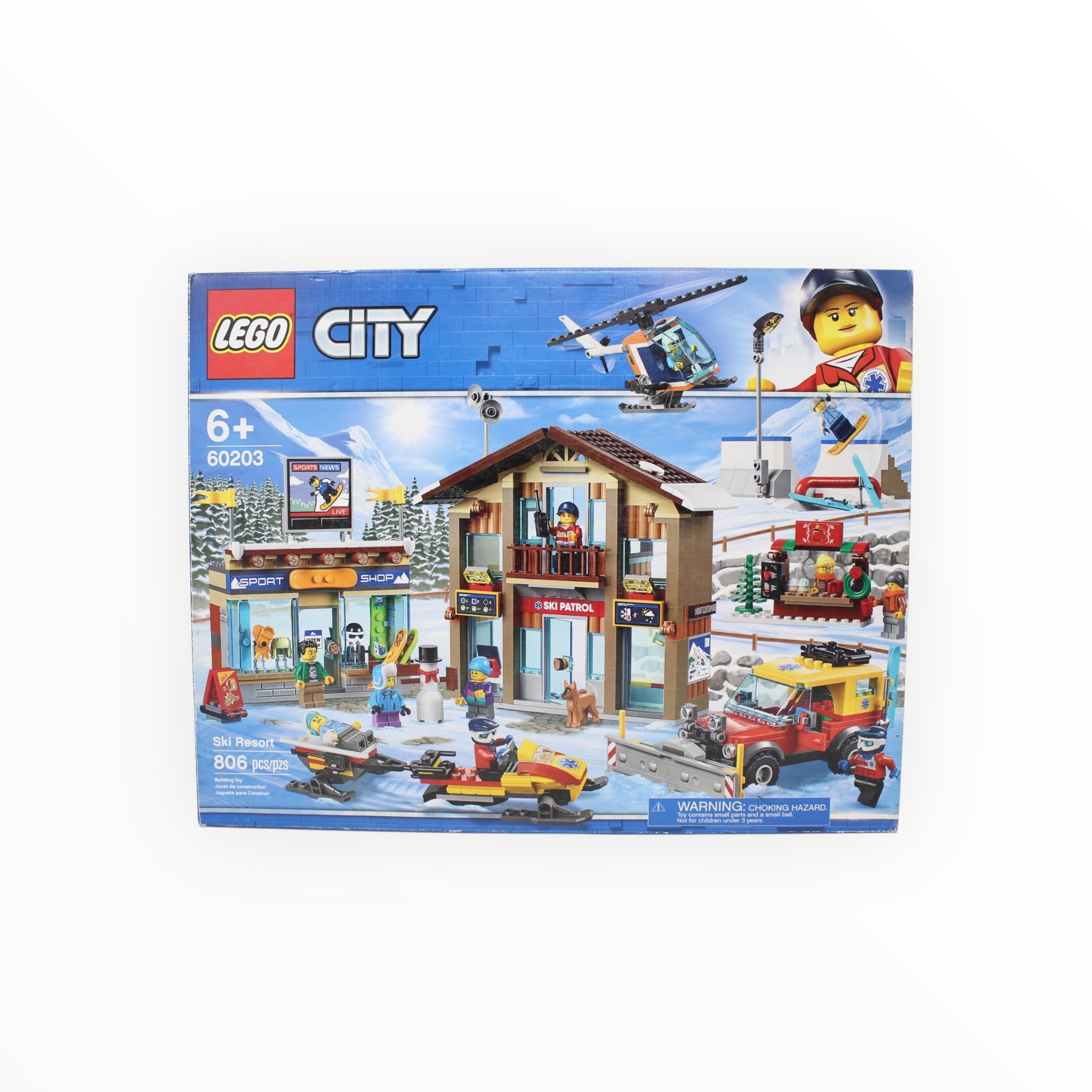 Certified Used Set 60203 City Ski Resort (open box, sealed bags)