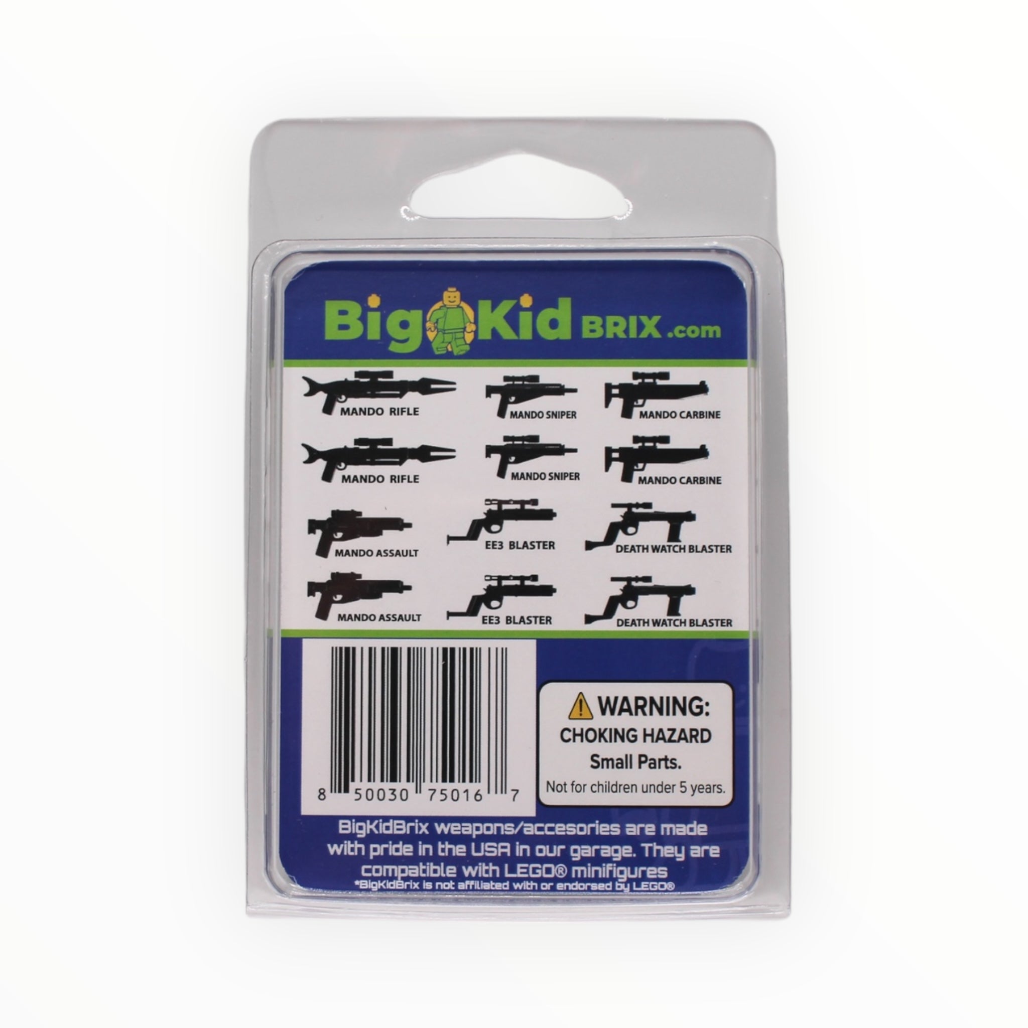 BigKidBrix Mando Weapons - Black