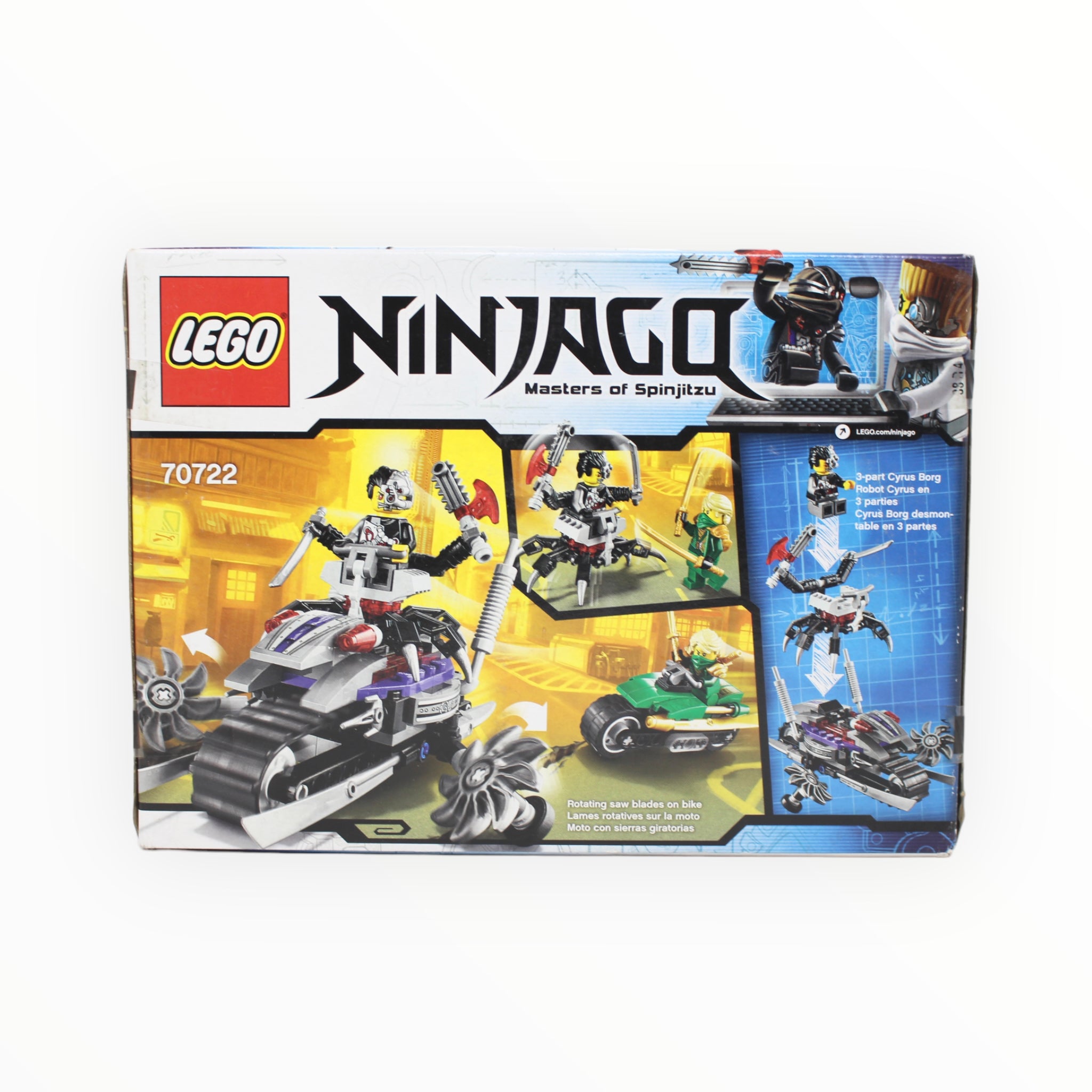 Retired Set 70722 Ninjago OverBorg Attack
