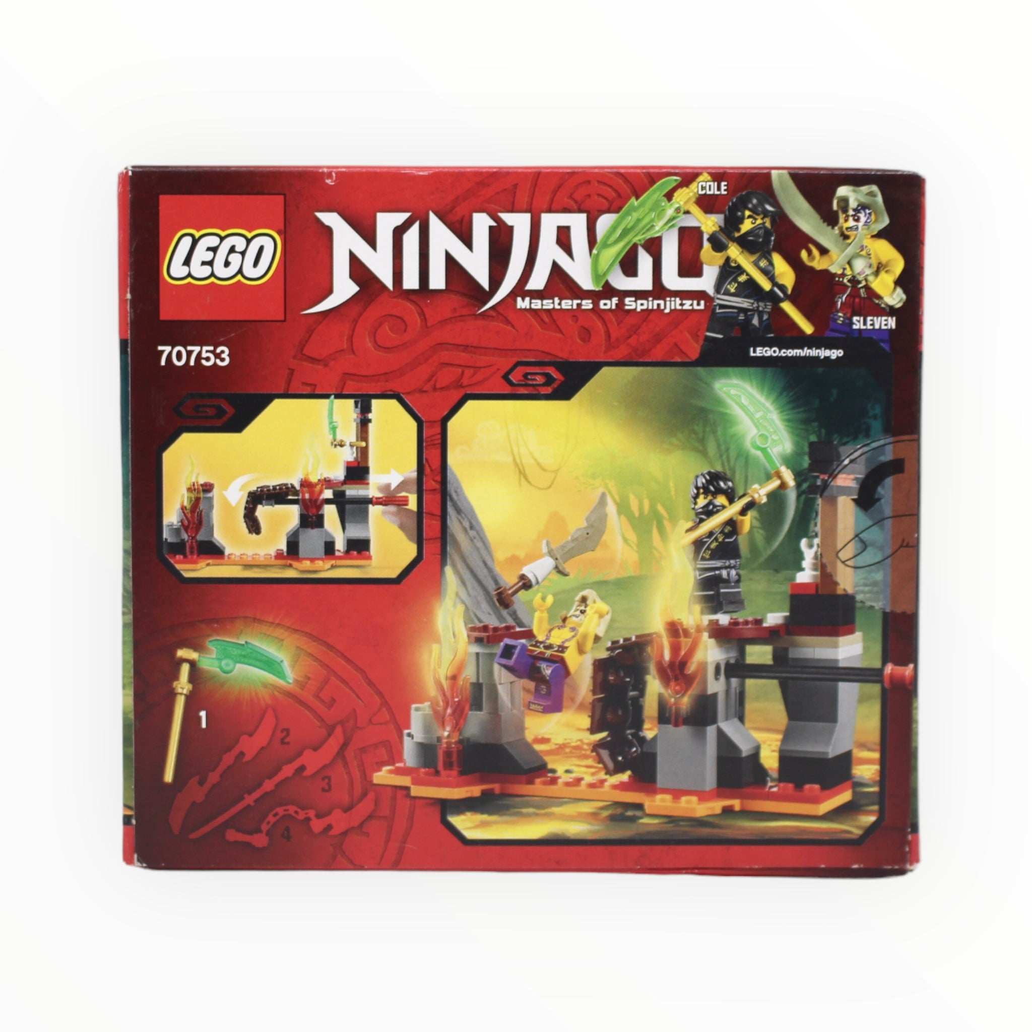 Retired Set 70753 Ninjago Lava Falls