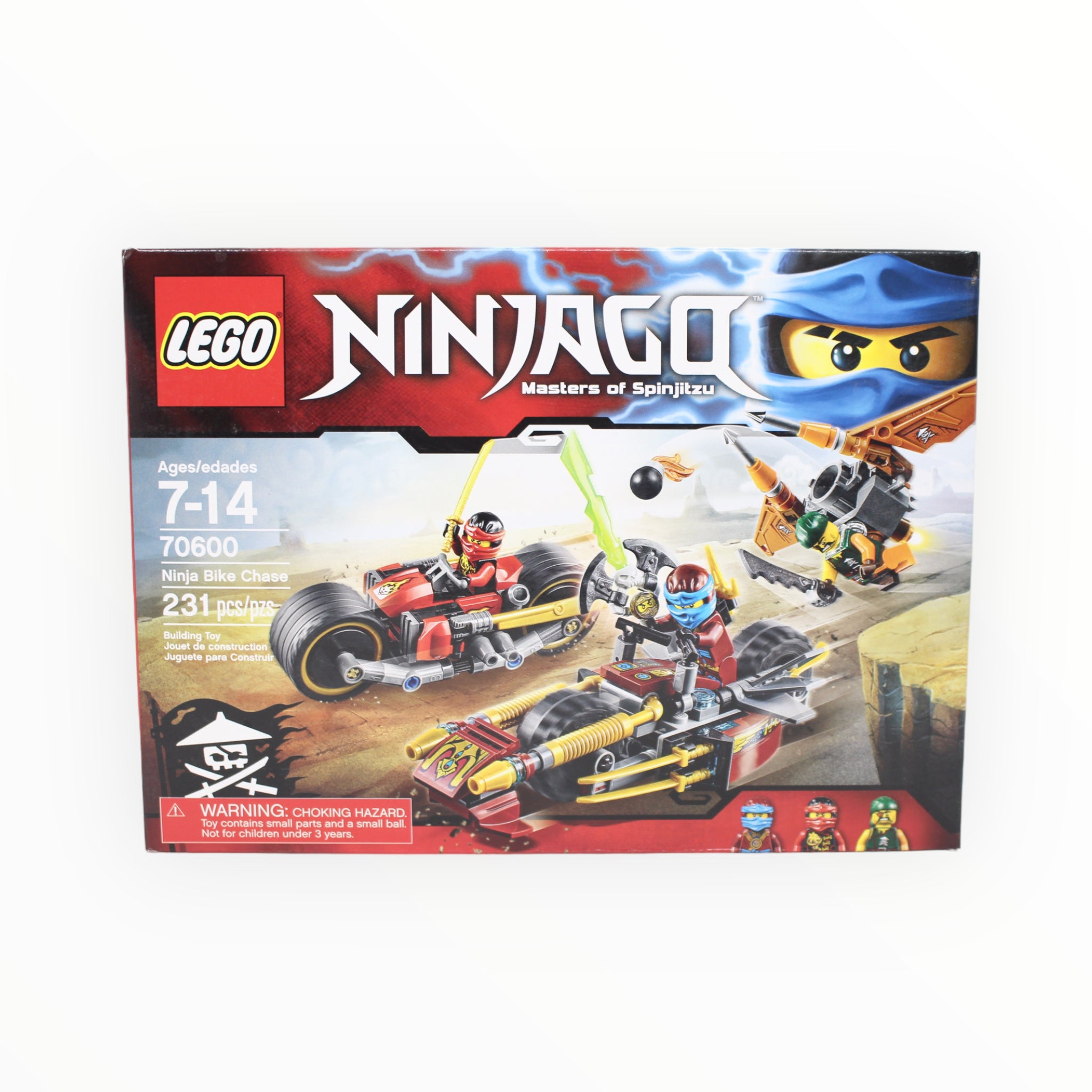 Retired Set 70600 Ninjago Ninja Bike Chase