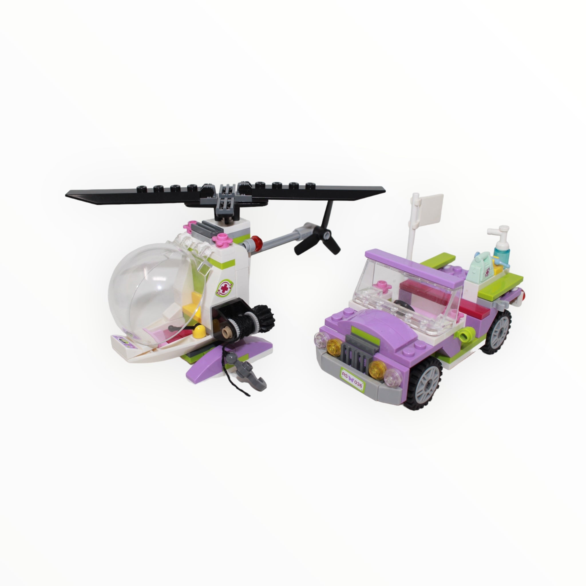 Used Set 41036 Friends Jungle Bridge Rescue