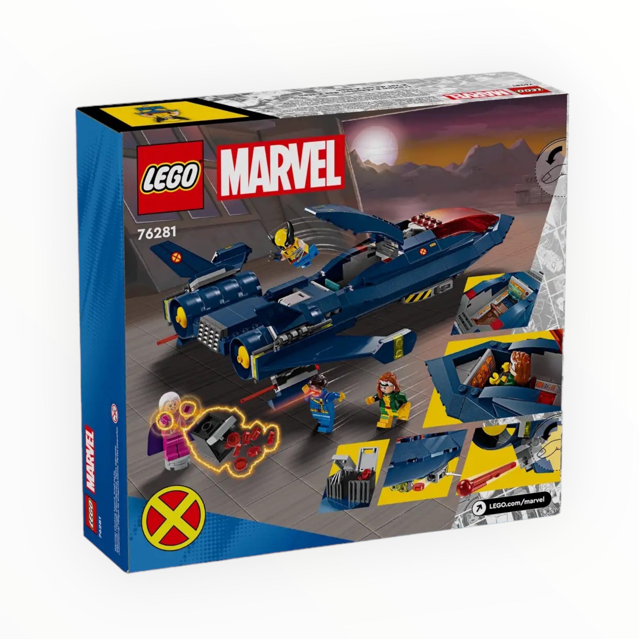 76281 Marvel X-Men X-Jet