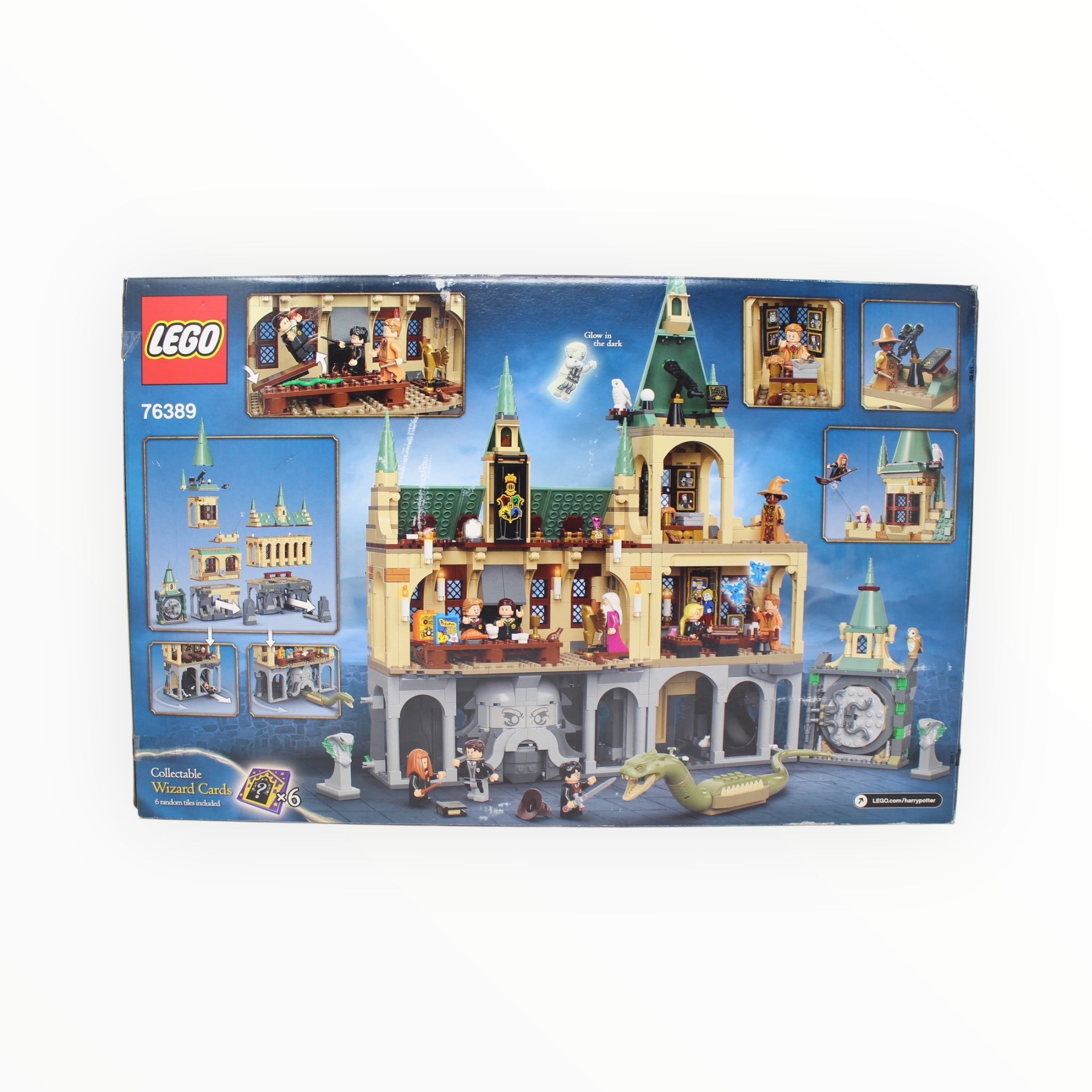 Retired Set 76389 Harry Potter Hogwarts Chamber of Secrets (damaged box)
