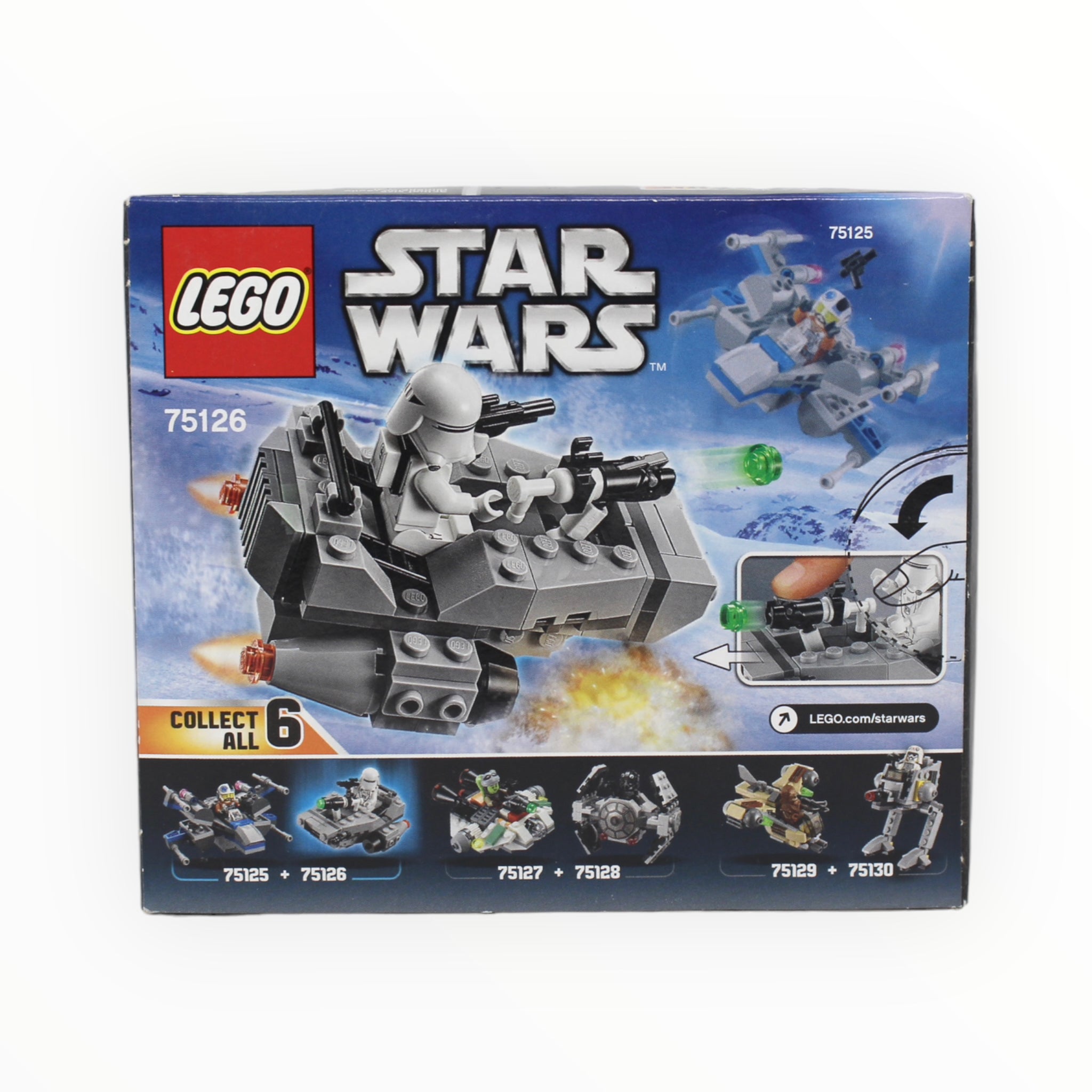Retired Set 75126 Star Wars First Order Snowspeeder Microfighter