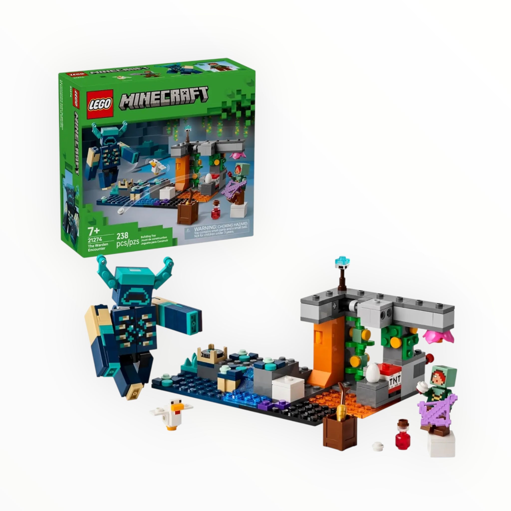 21274 Minecraft The Warden Encounter