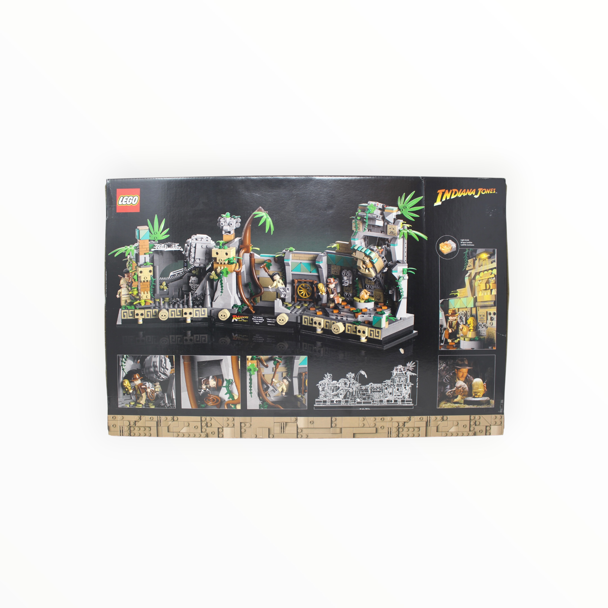 Retired Set 77015 Indiana Jones Temple of the Golden Idol (slight box damage)