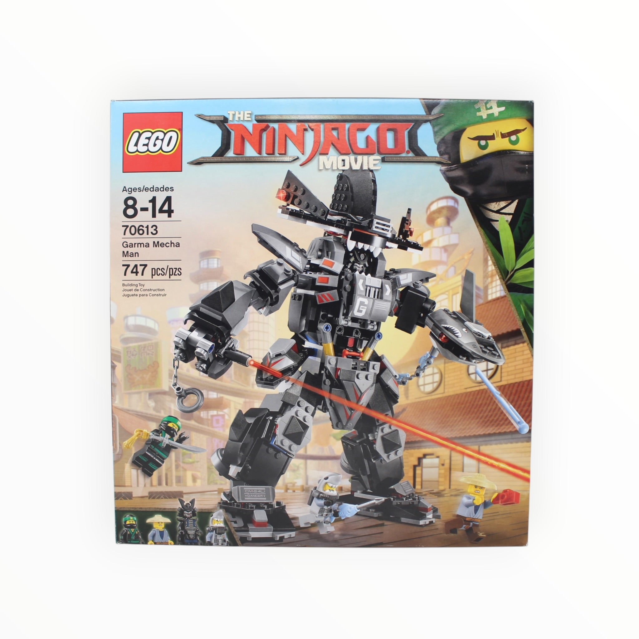Certified Used Set 70613 The LEGO Ninjago Movie Garma Mecha Man (bags 2-6 sealed)