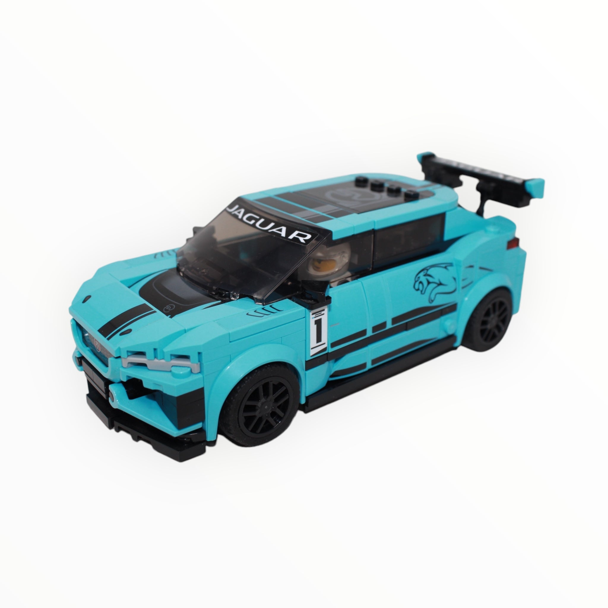 Used Set 76898 Speed Champions Formula E Panasonic Jaguar Racing GEN2 Car & Jaguar I-PACE eTROPHY