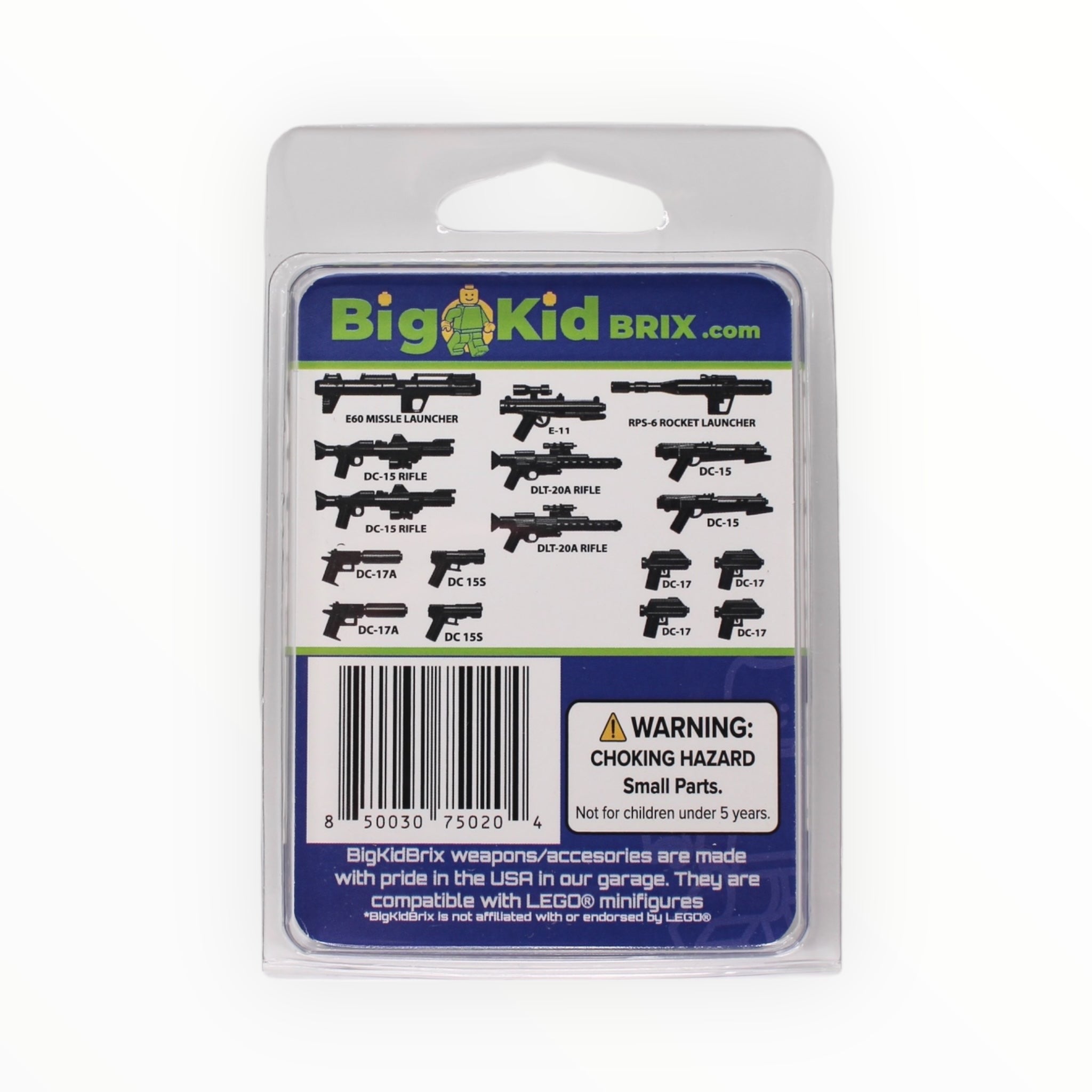 BigKidBrix Trooper Blasters - Black