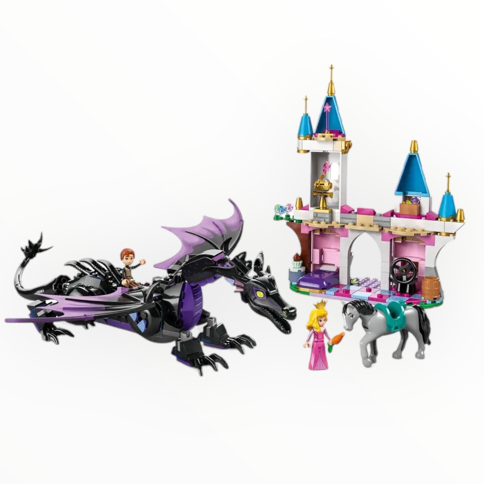 43240 Disney Maleficent’s Dragon Form and Aurora’s Castle