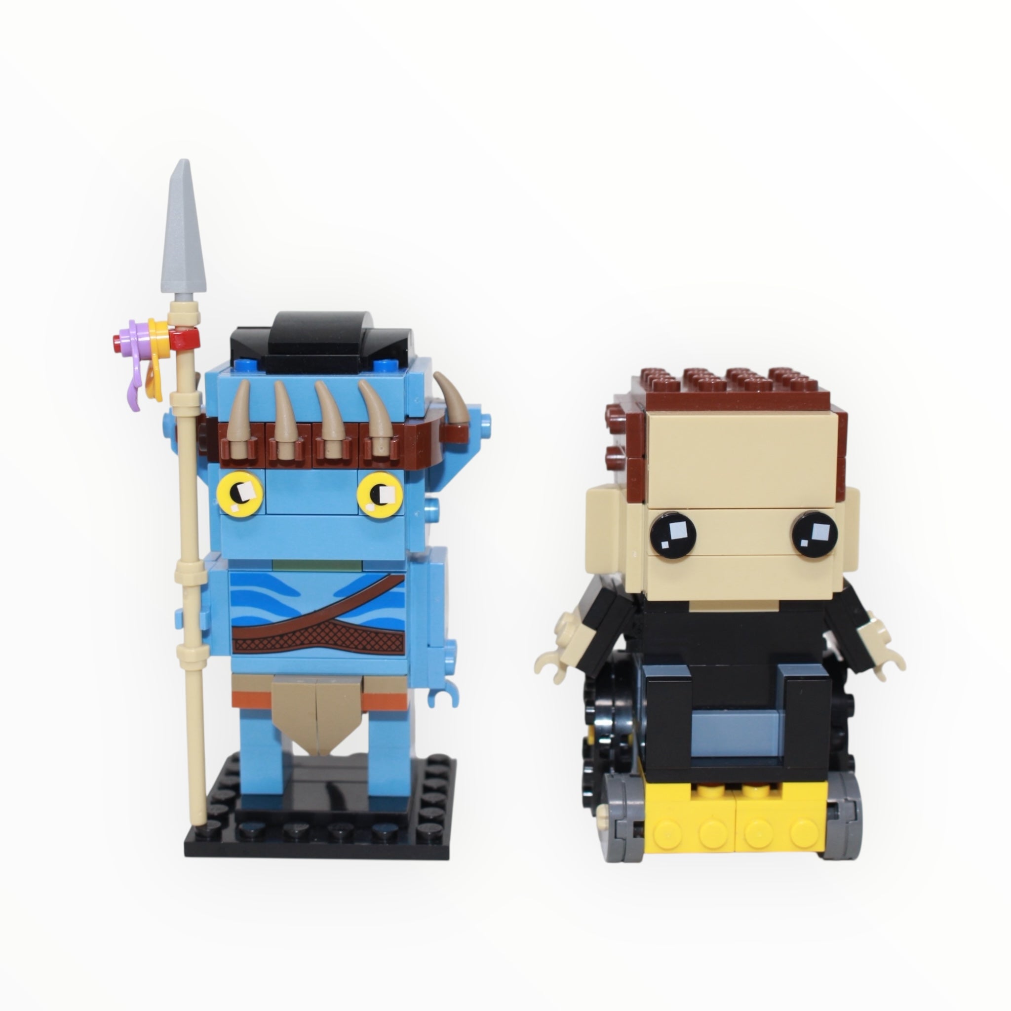 Used Set 40554 BrickHeadz Avatar Jake Sully & his Avatar