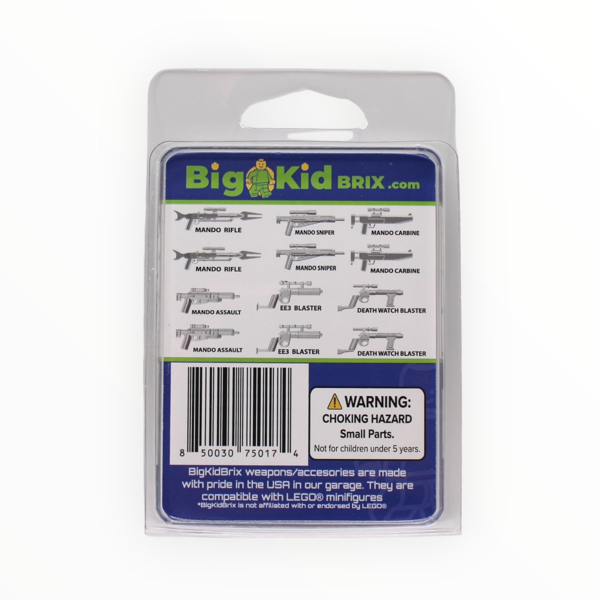 BigKidBrix Mando Weapons - Black