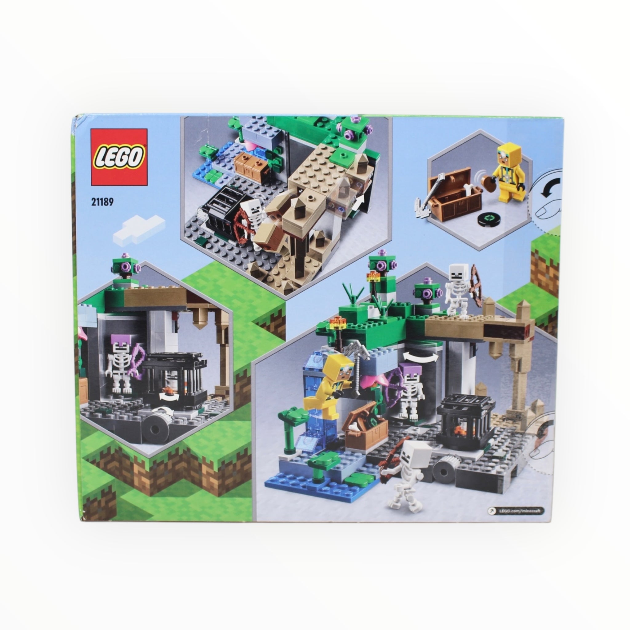 Certified Used Set 21189 Minecraft The Skeleton Dungeon