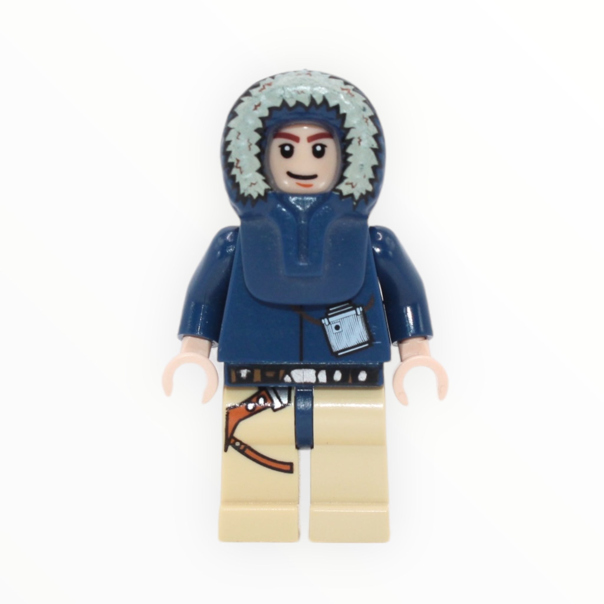 Han Solo (Hoth, parka hood, tan legs with holster, pupils, 2010)