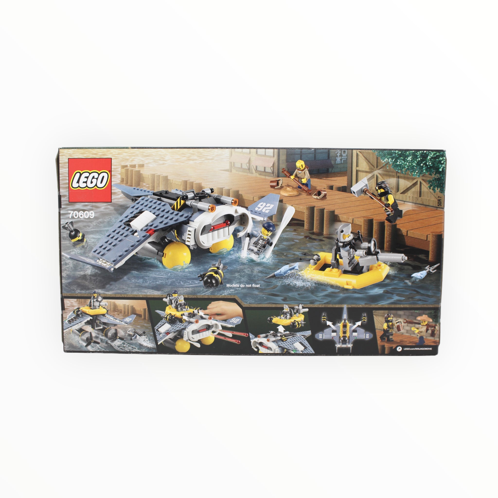 Retired Set 70609 The Ninjago Movie Manta Ray Bomber