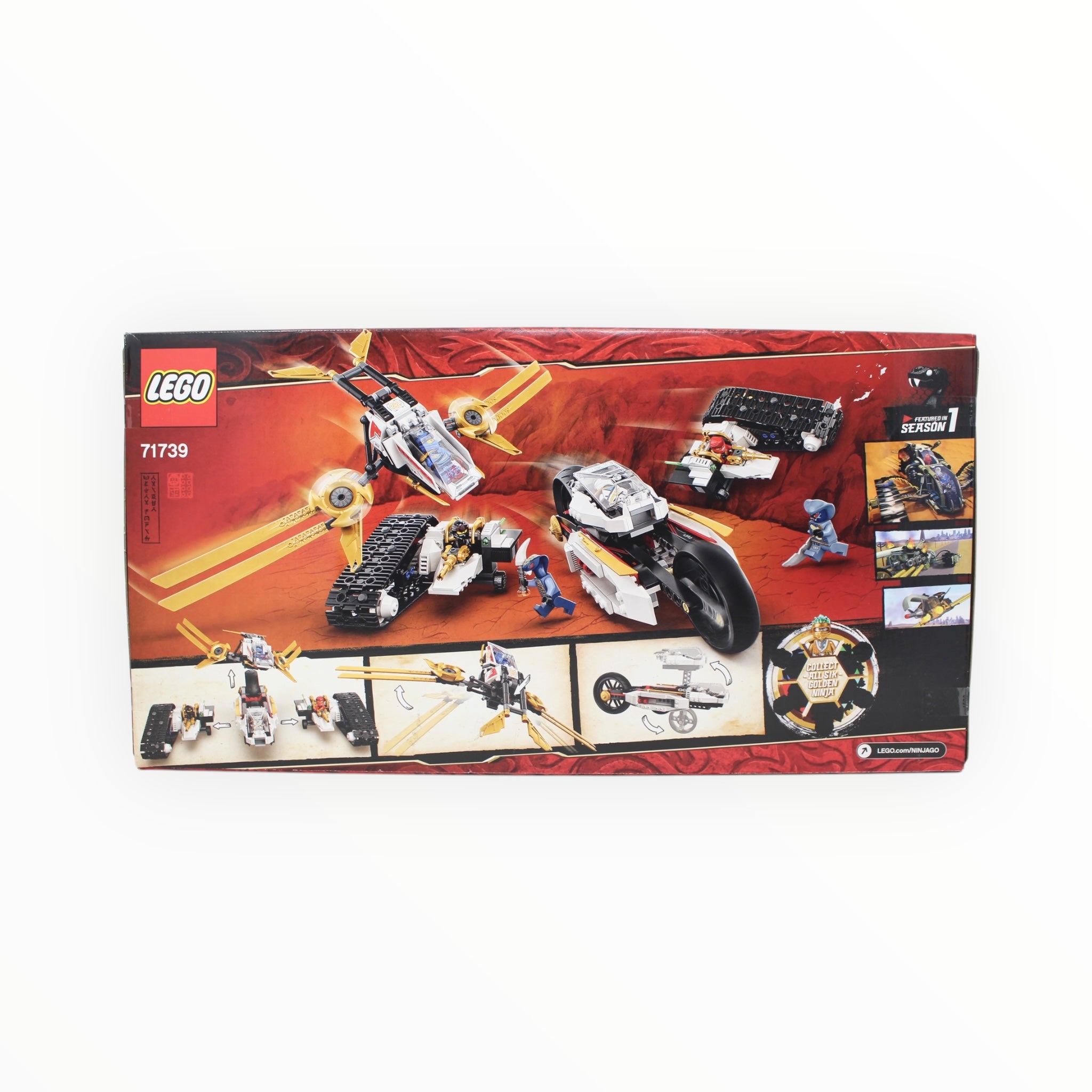 Retired Set 71739 Ninjago Ultra Sonic Raider