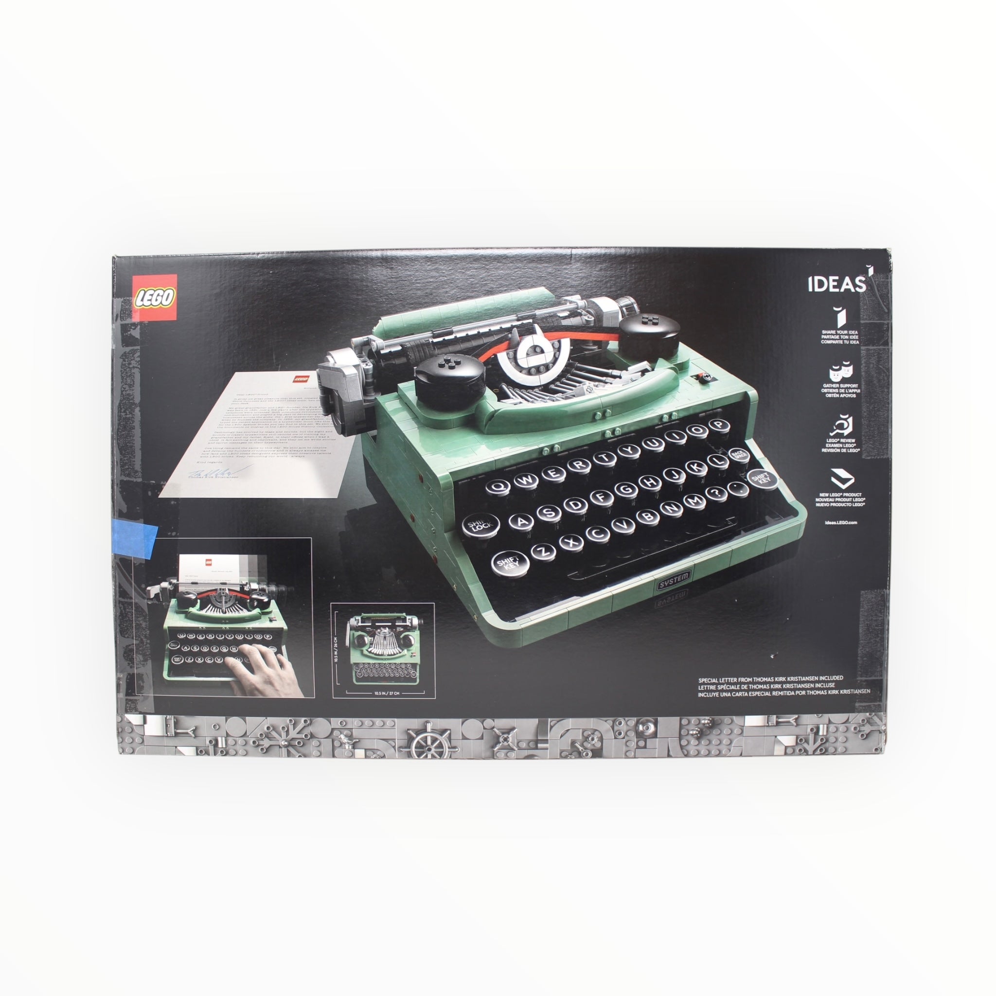 Certified Used Set 21327 LEGO Ideas Typewriter