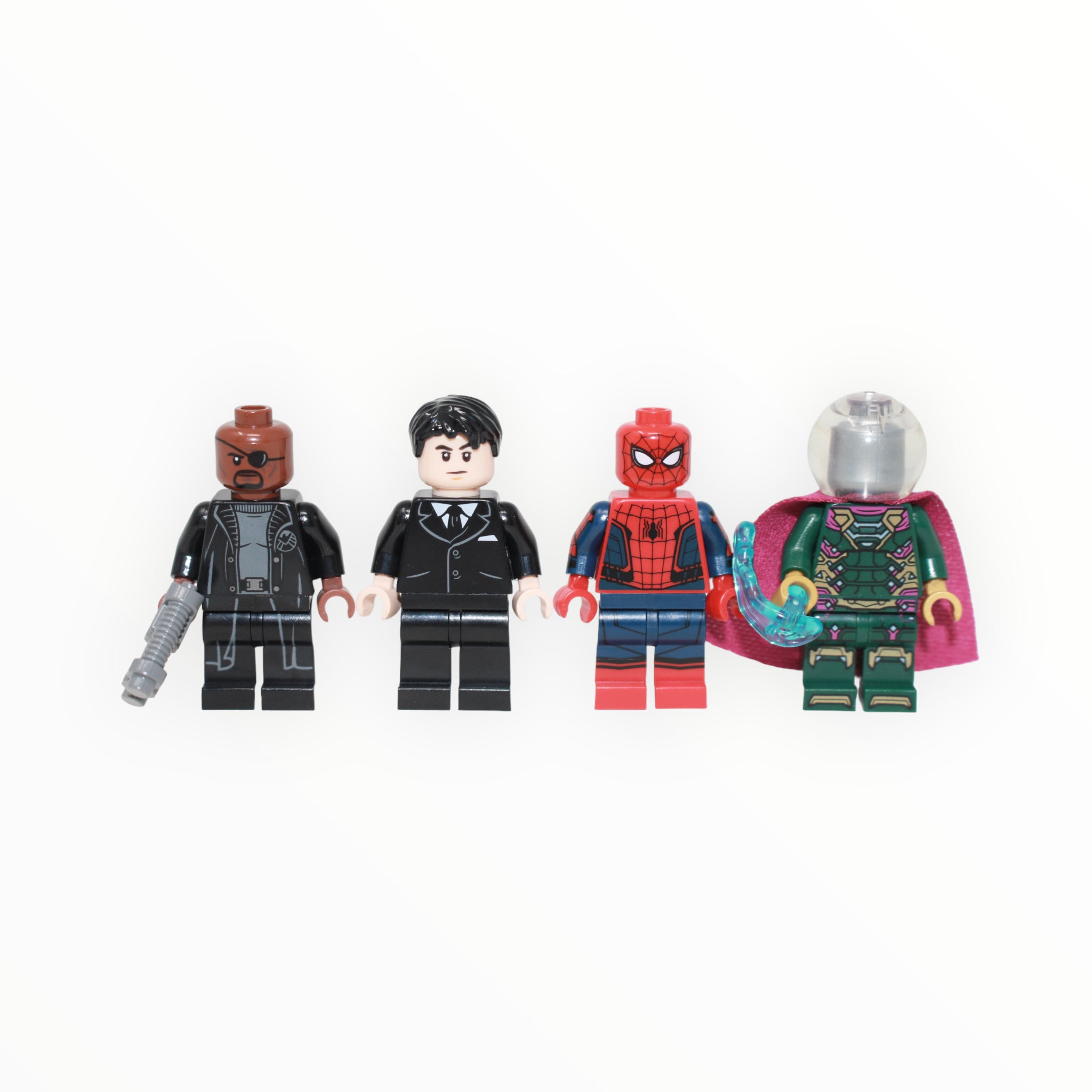 Used Set 76130 Spider-Man: Far From Home Stark Jet and the Drone Attack