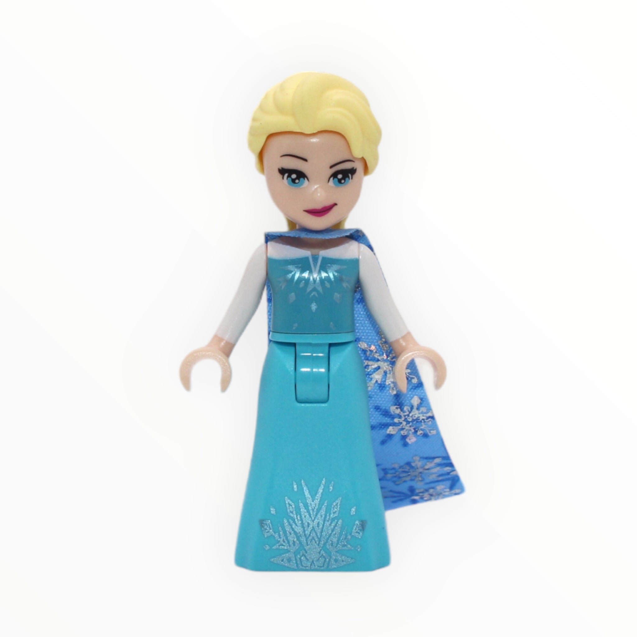 Elsa (sparkly snowflake cape, white sleeves, 2018)