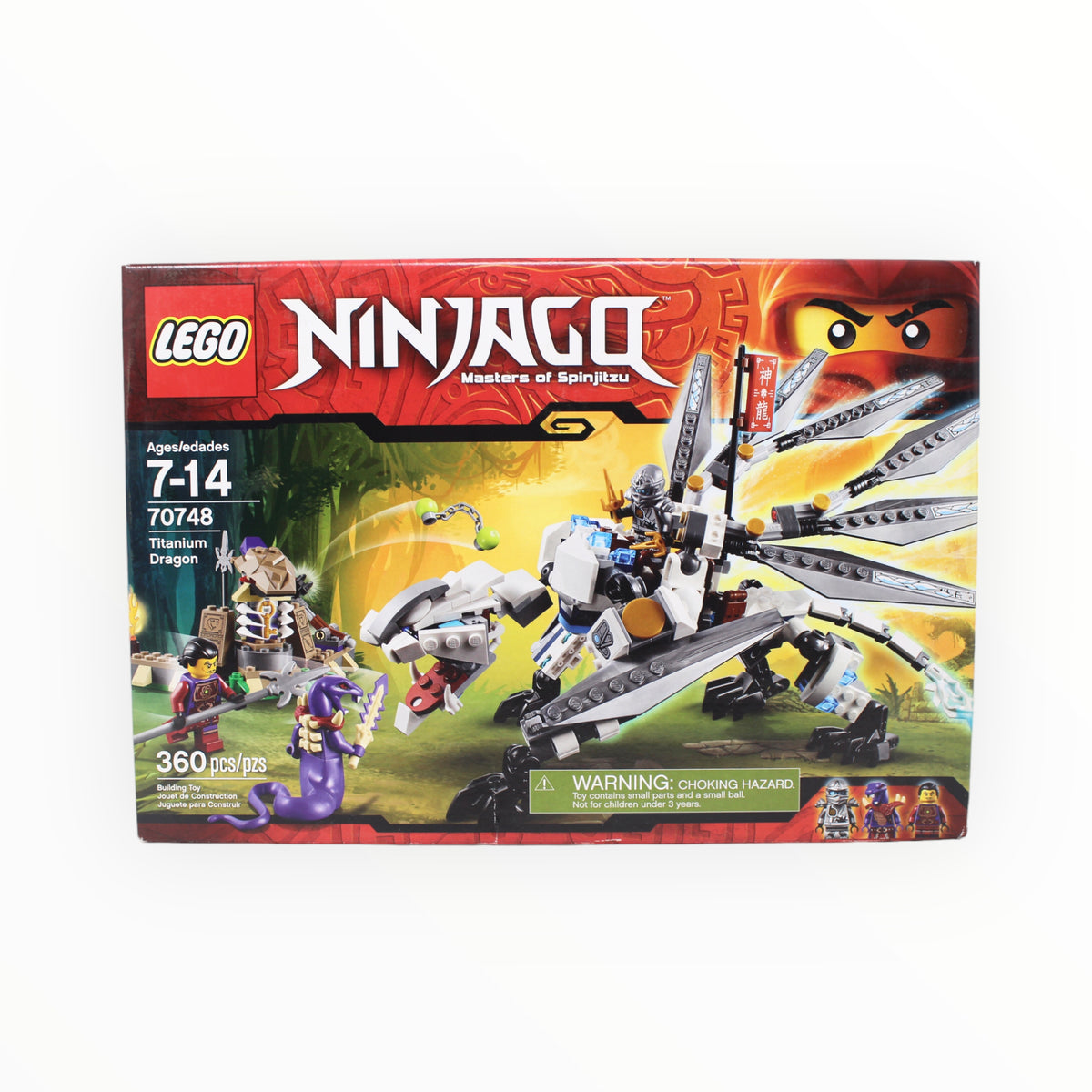 Retired Set 70748 Ninjago Titanium Dragon