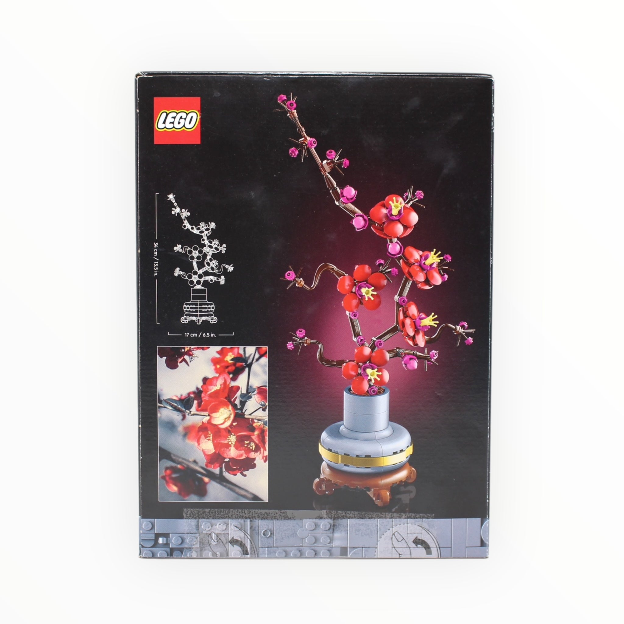 Certified Used Set 10369 Botanical Collection Plum Blossom